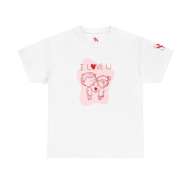 I Love You Couple | Mix & Match Cotton Unisex Fun-Flirty Lovers’ T-Shirts