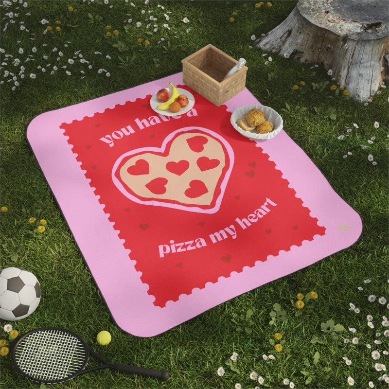 You Have a Pizza My Heart | Mix Match Fun-Flirty Lovers’ Water-Resistant Blankets