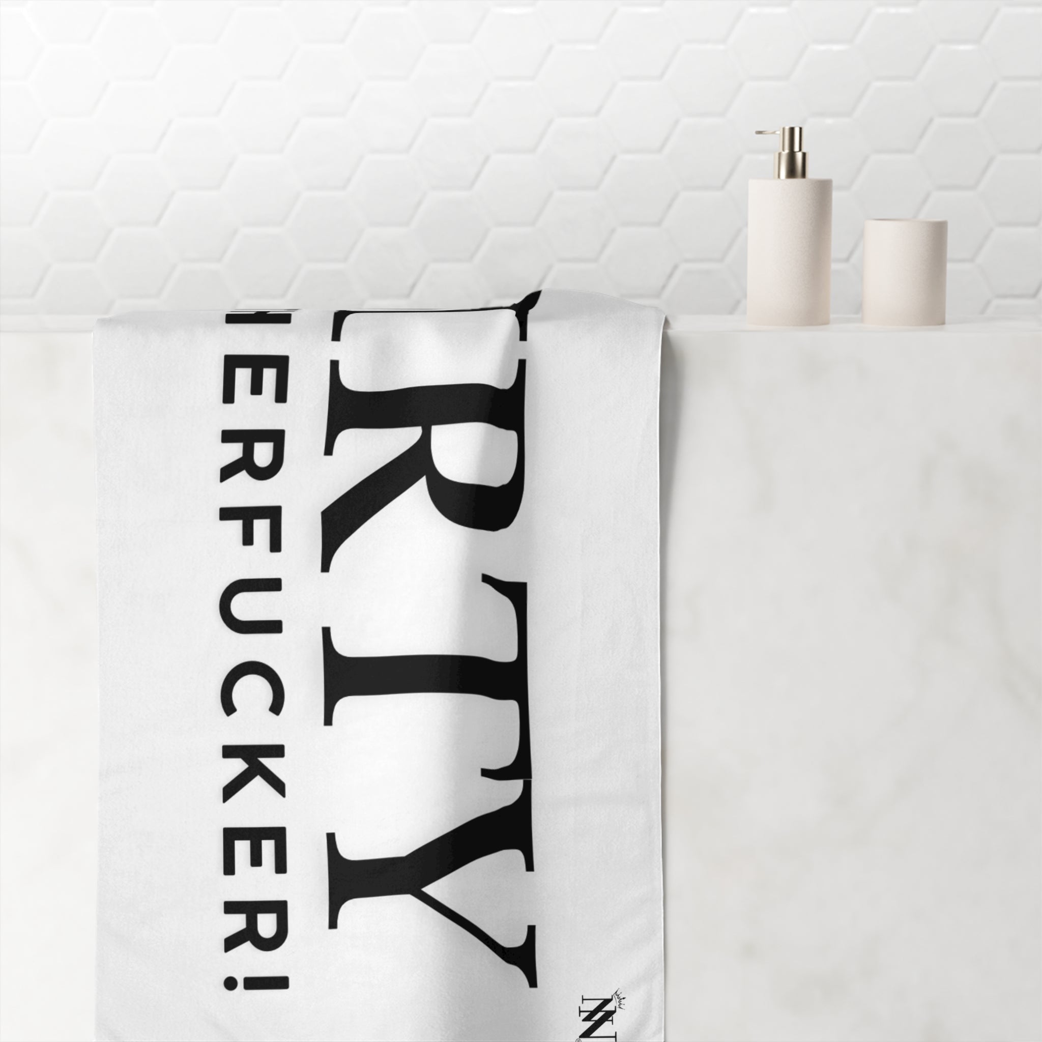 Dirty Motherfucker! | Mix & Match Naughty XL Fun-Flirty Lovers’ Towels