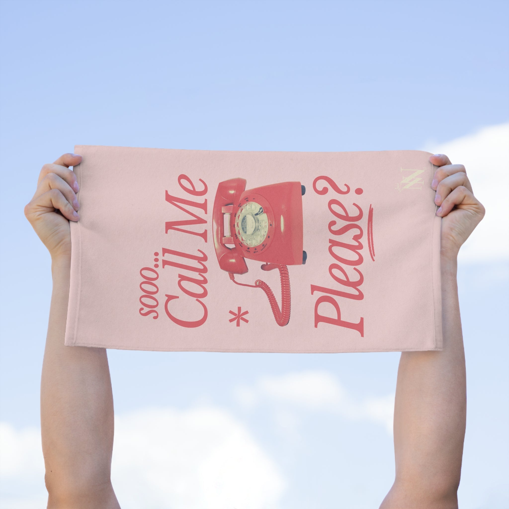sooo... Call Me Please? | Mix & Match Soft Fun-Flirty Lovers’ Towels