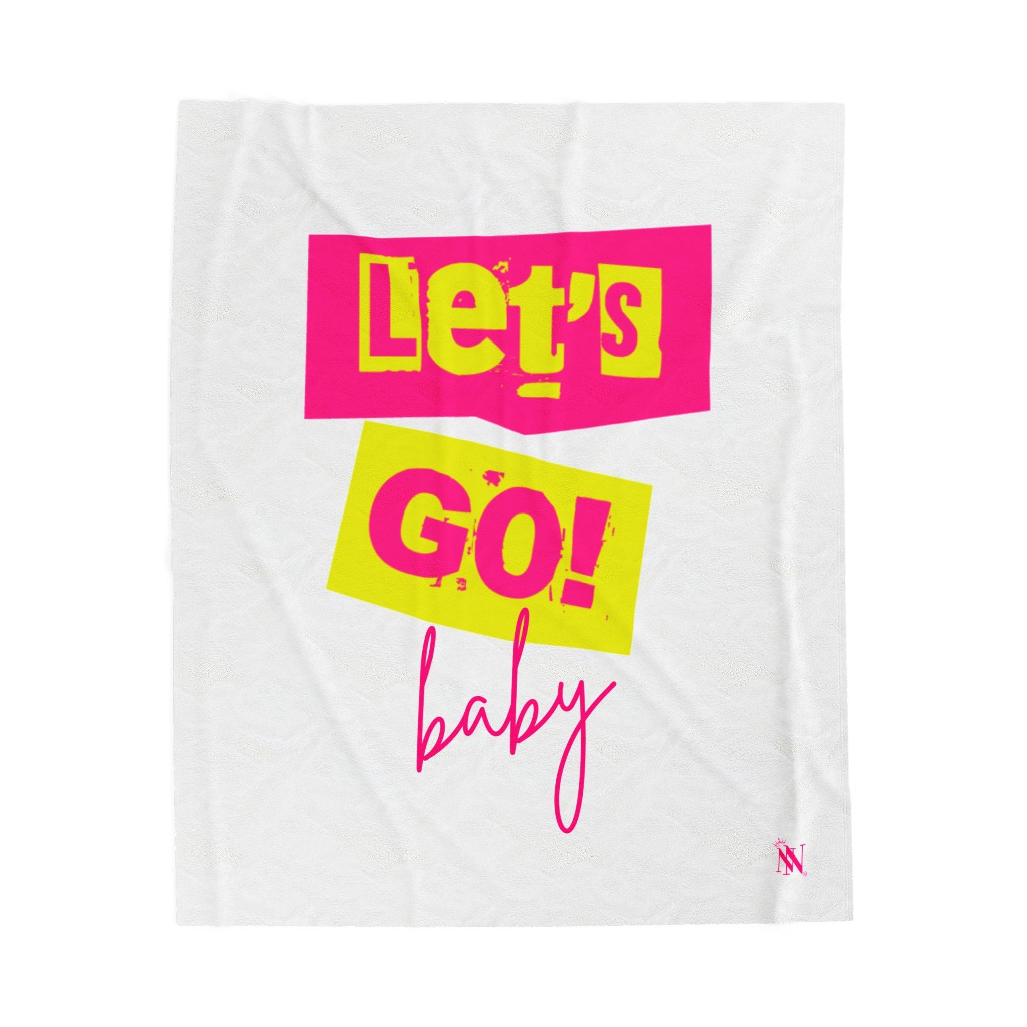 Let’s Go! Baby | Mix & Match Velveteen Fun-Flirty Lovers’ Blankets