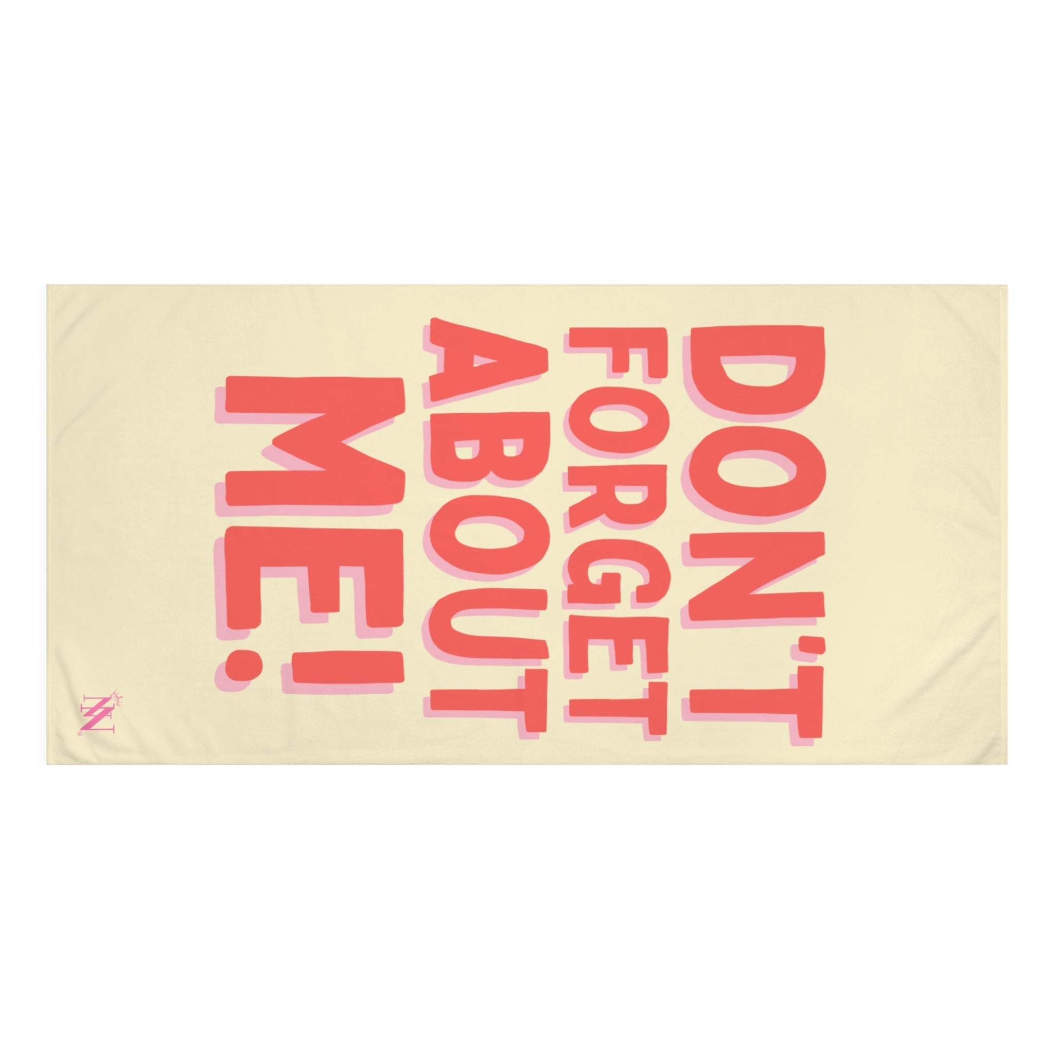 Don’t Forget About Me! Anal Play Sex Towel