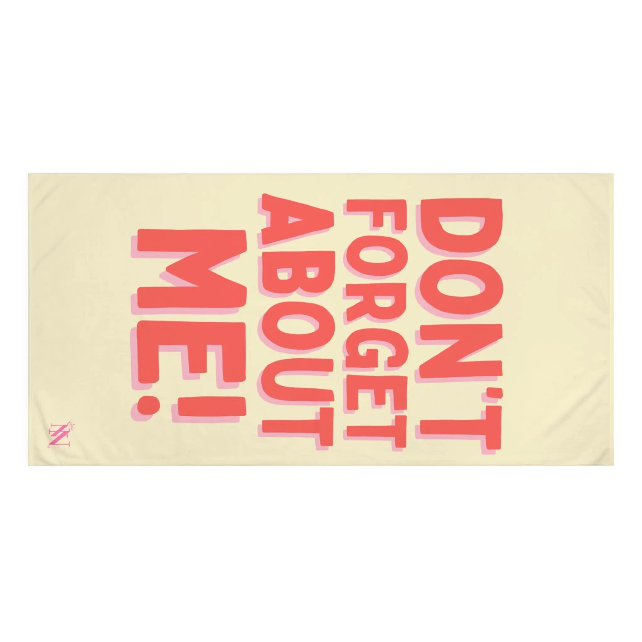 Don’t Forget About Me! Anal Play Sex Towel