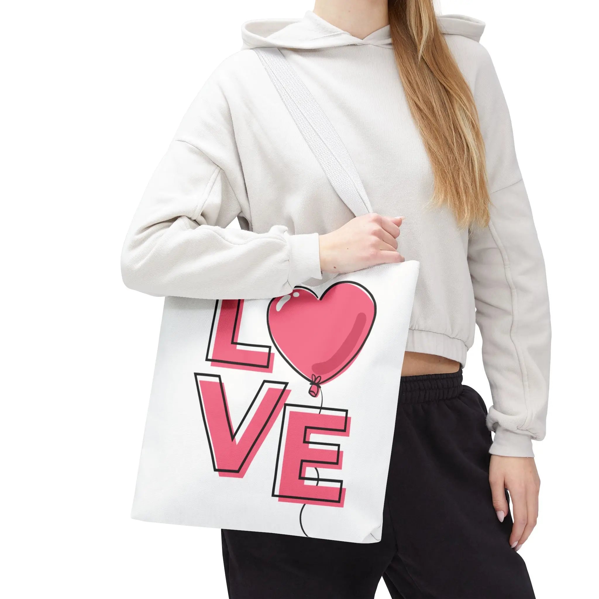 Heart Balloon Love Tote Bag