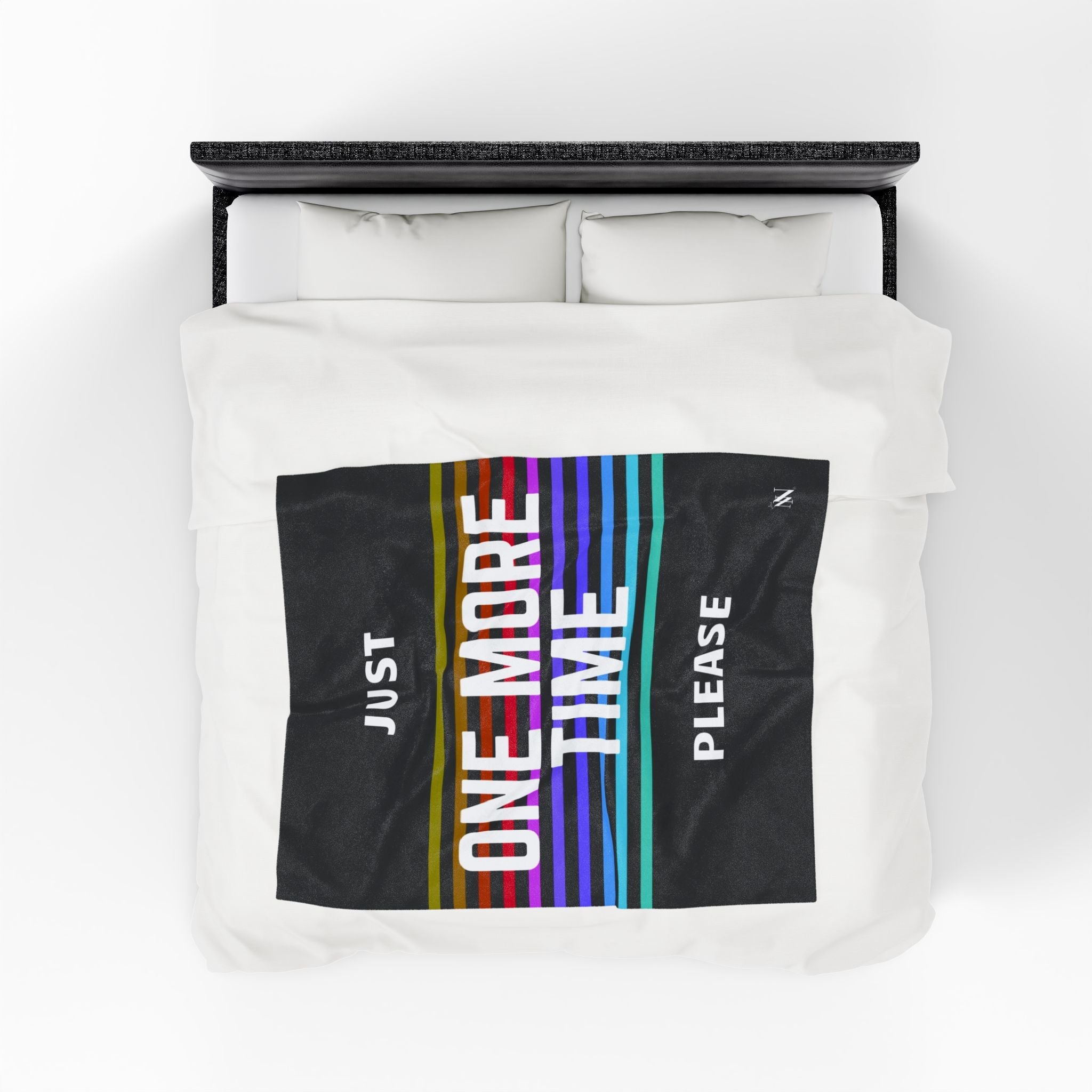 Just One More Time Please | Mix & Match Soft Fun-Flirty Lovers’ Blankets