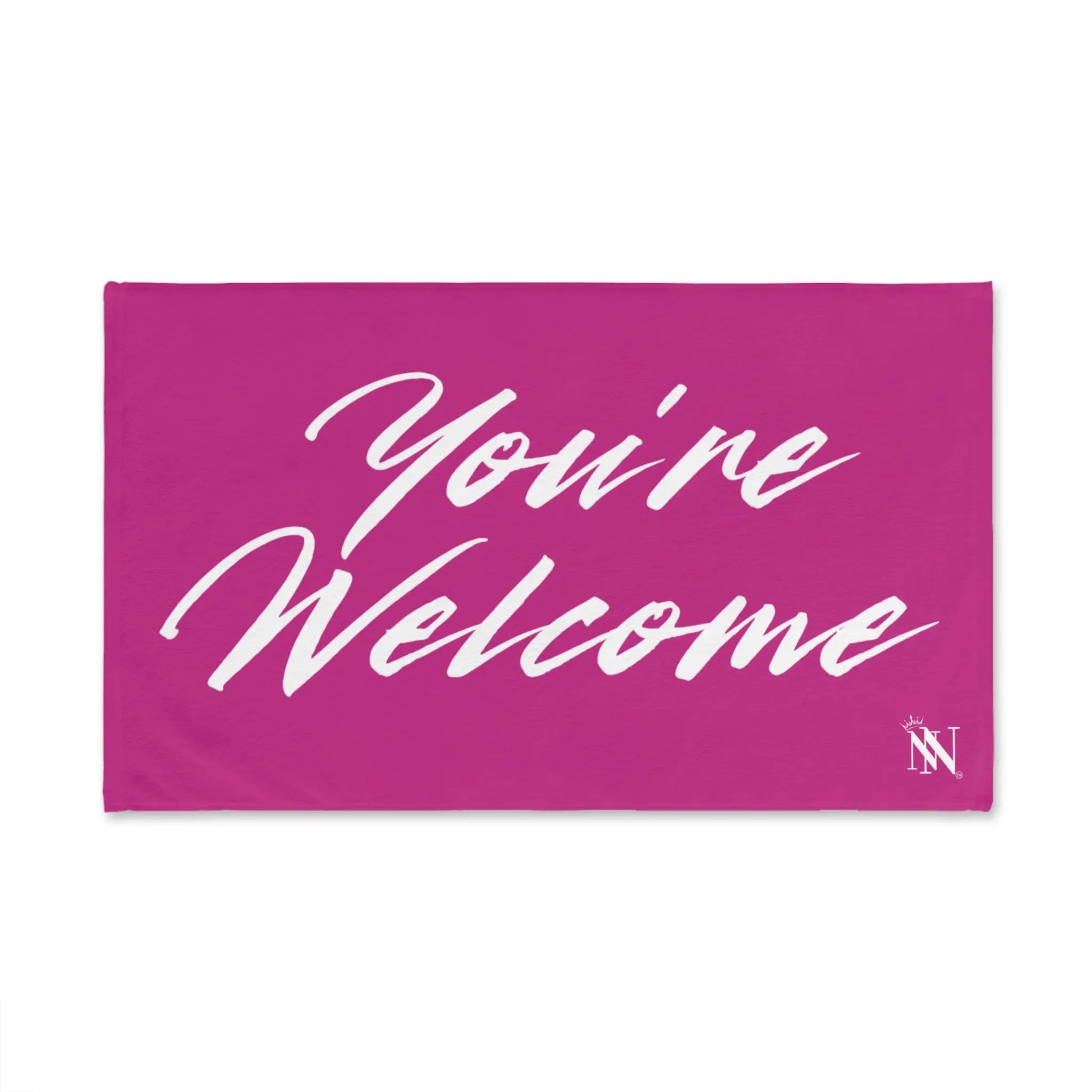 Simply Youâre Welcome Fuscia Pink | Nectar Napkins Classic Fun-Flirty Colored Towels