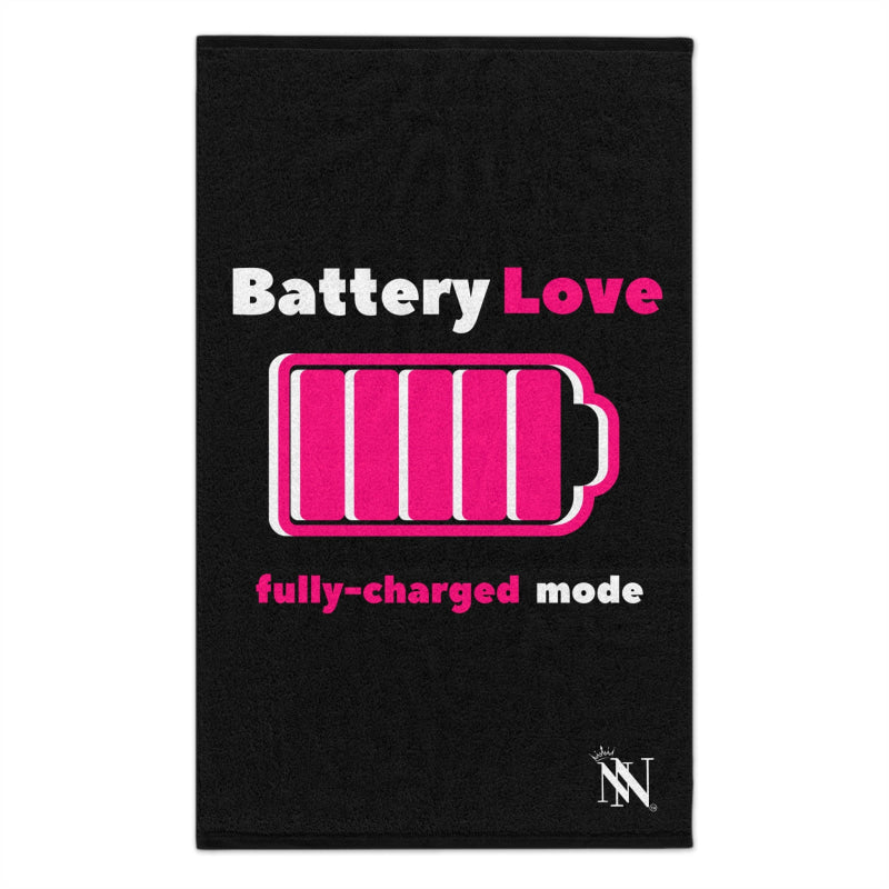 Battery Love | Mix & Match Soft Fun-Flirty Lovers’ Towels