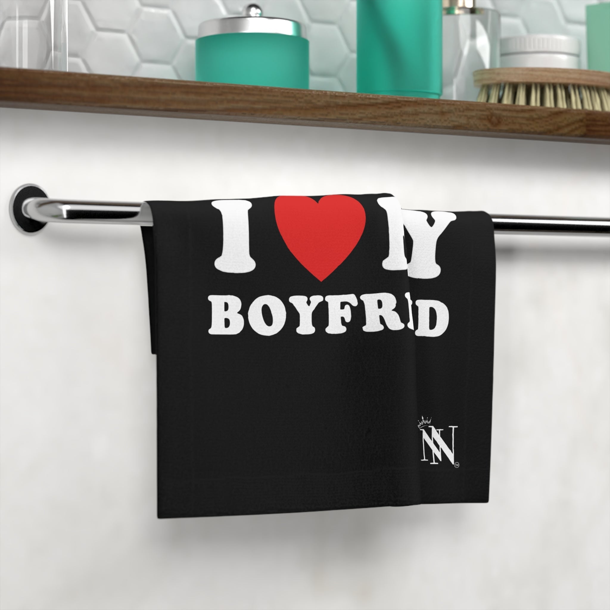 I Love My Boyfriend | Mix & Match Lils’ Fun-Flirty Lovers’ Towels