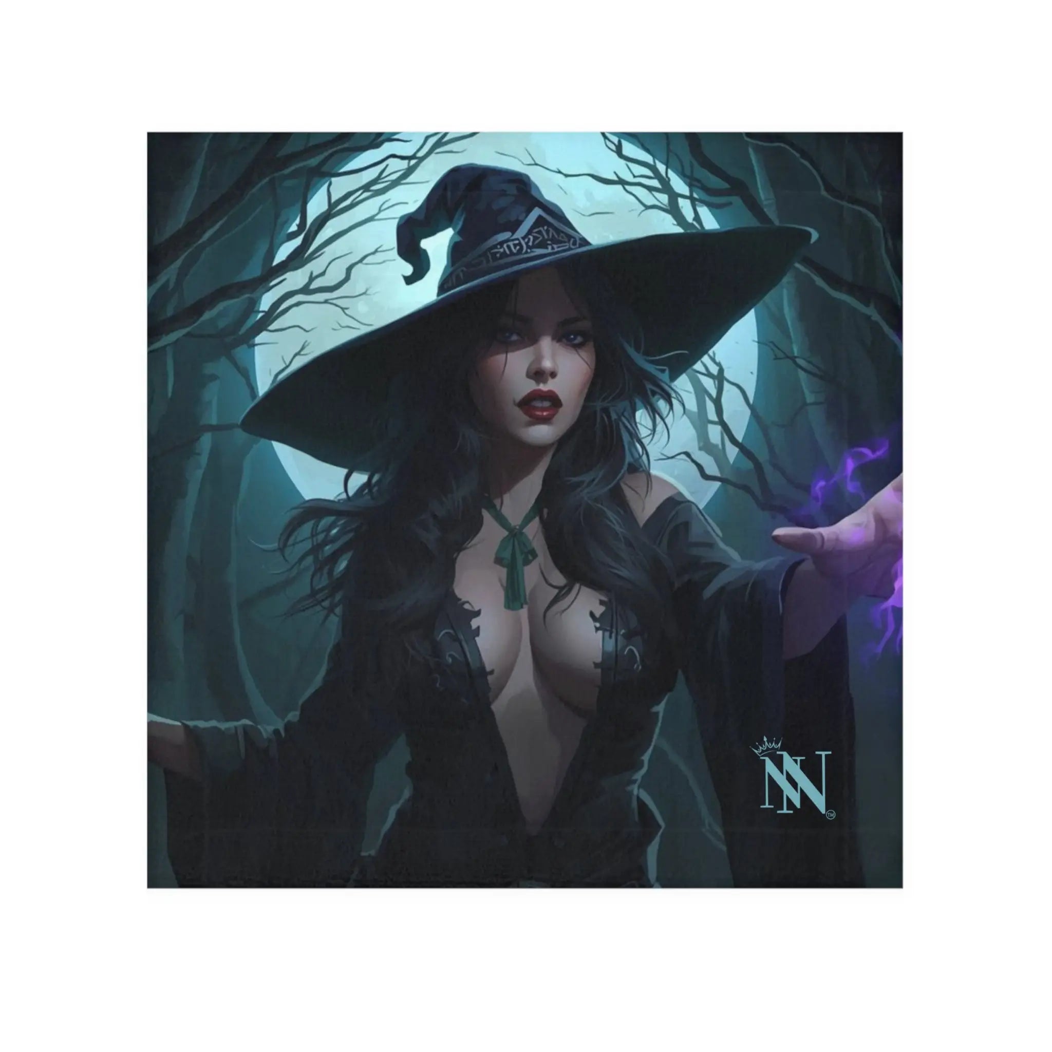 Gothic Witch Fantasy Women Cum Rag