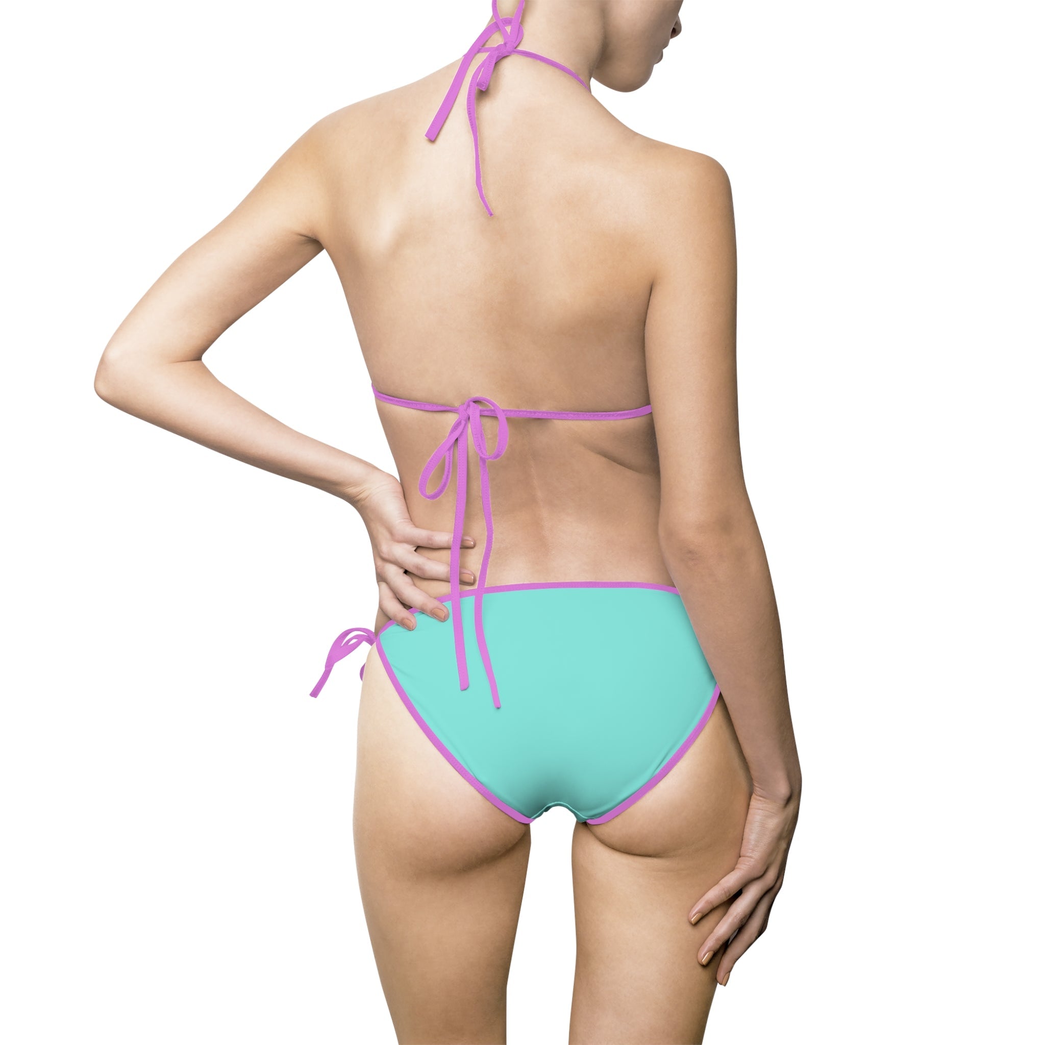 Ocean Blue | Mix & Match Fun-Flirty Lovers’ String Bikinis