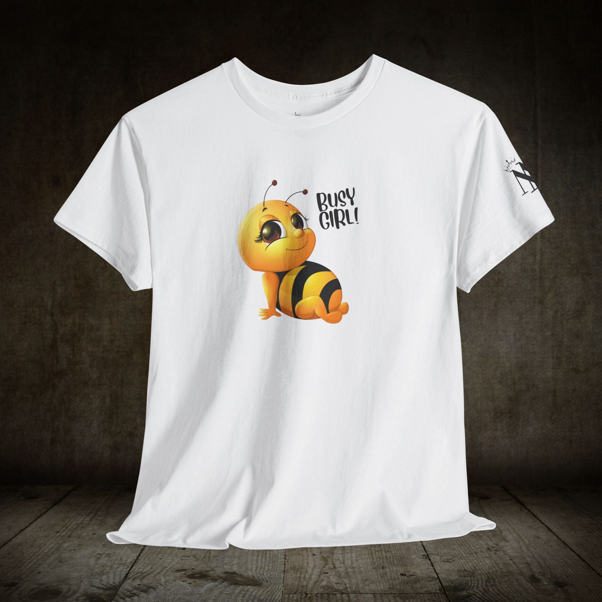 Busy Girl! Bee | Mix & Match 100% Cotton Unisex Fun-Flirty Lovers’ Tees