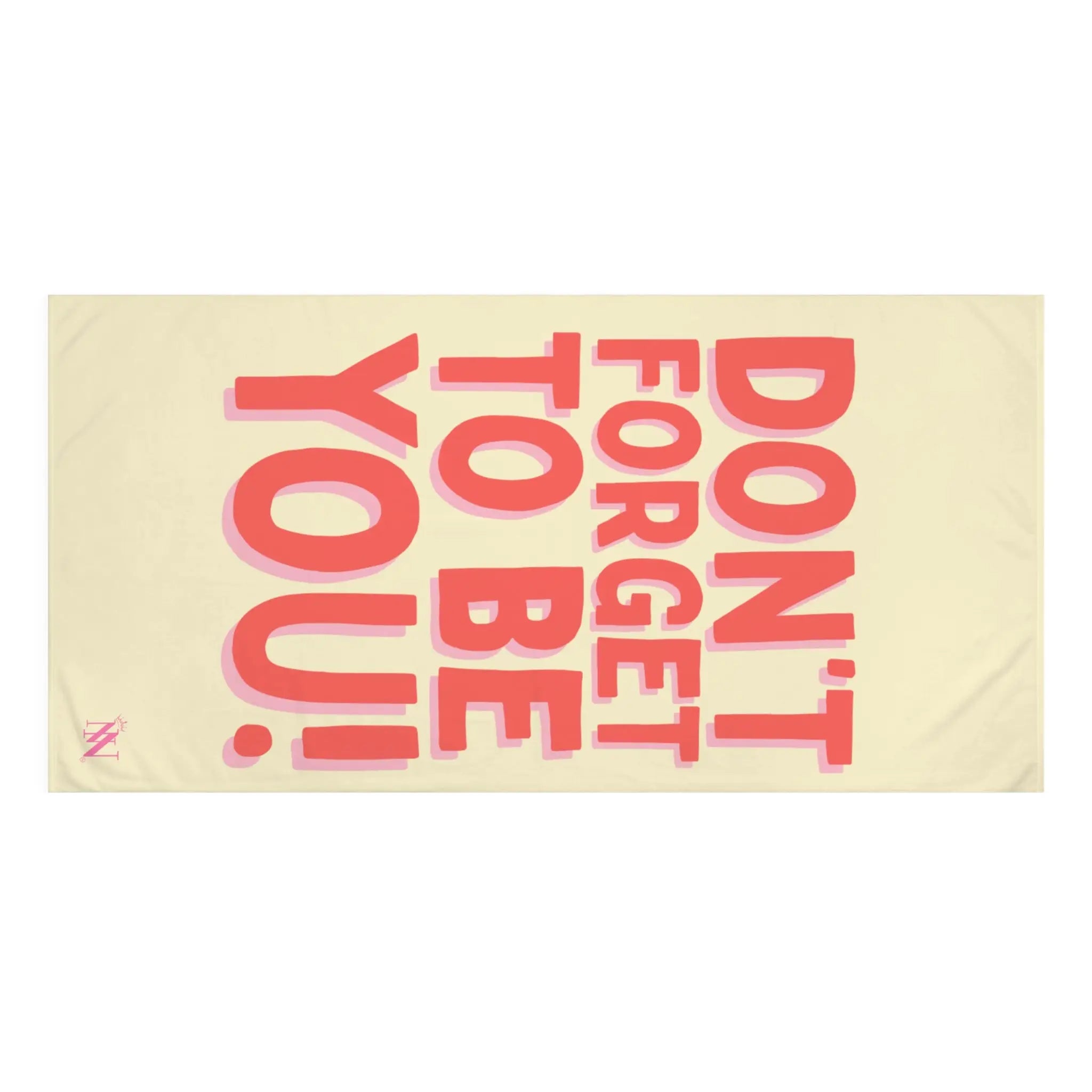 Don’t Forget to Be You! Anal Play Sex Towel