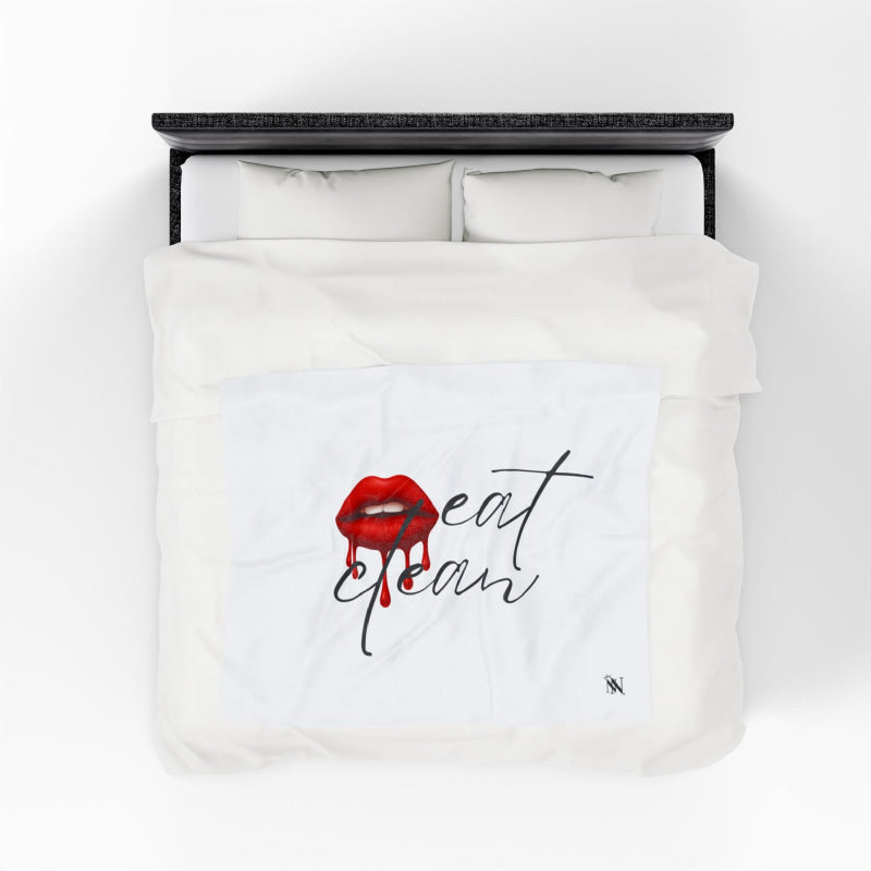Eat Clean | Mix & Match Soft Fun-Flirty Lovers’ Blankets