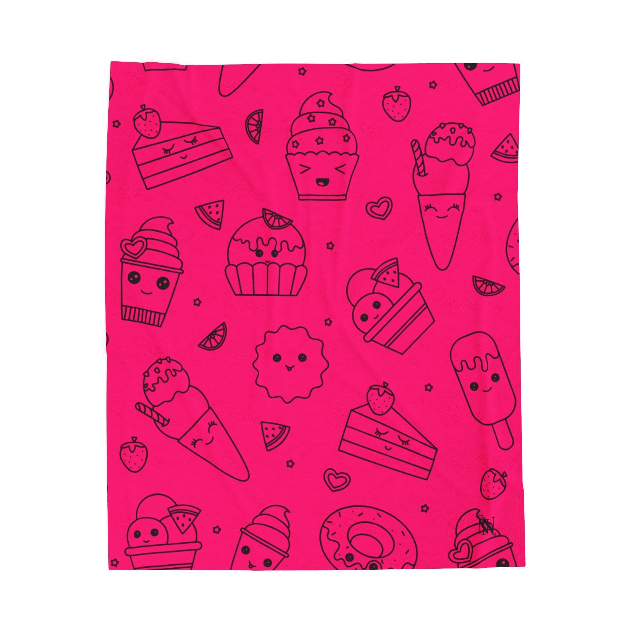 Cute Dessert | Mix & Match Velveteen Fun-Flirty Lovers’ Blankets