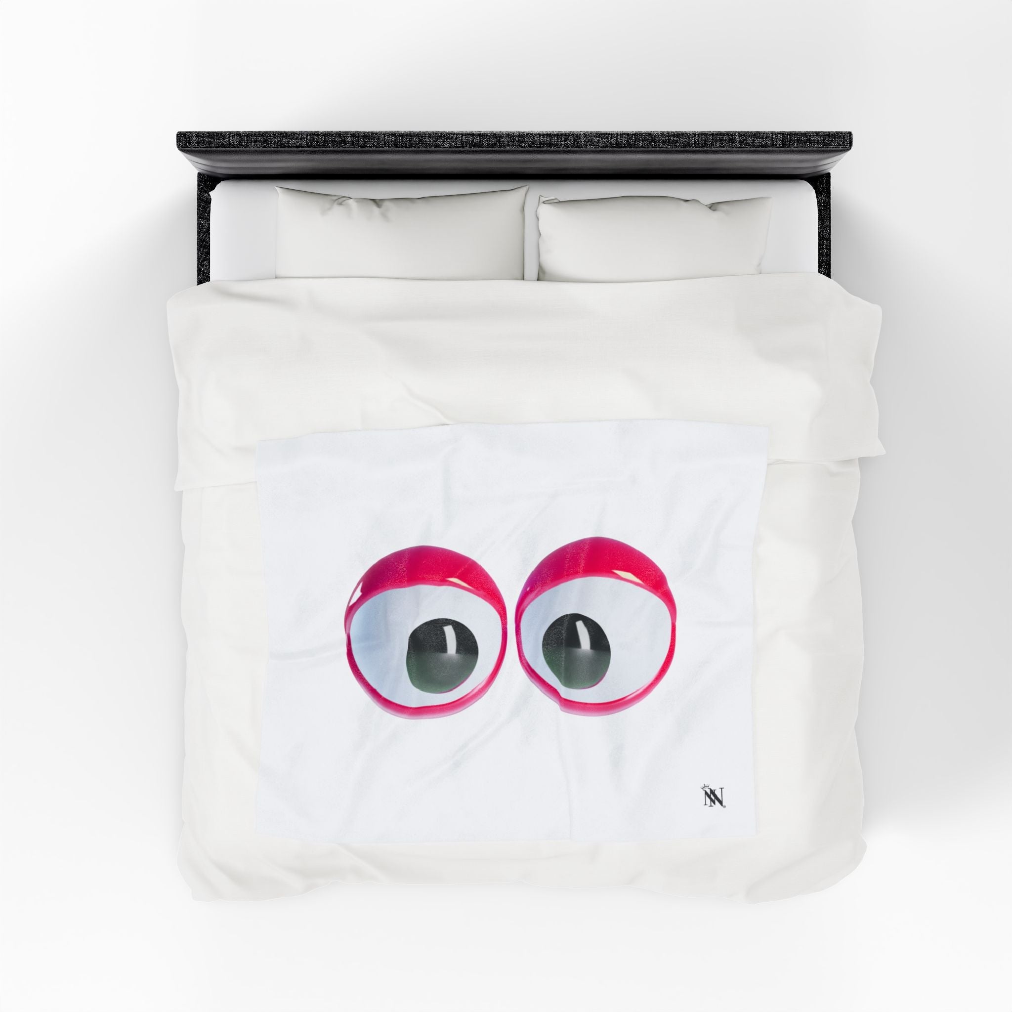 Wobbly Eyes | Mix & Match Soft Fun-Flirty Lovers’ Blankets