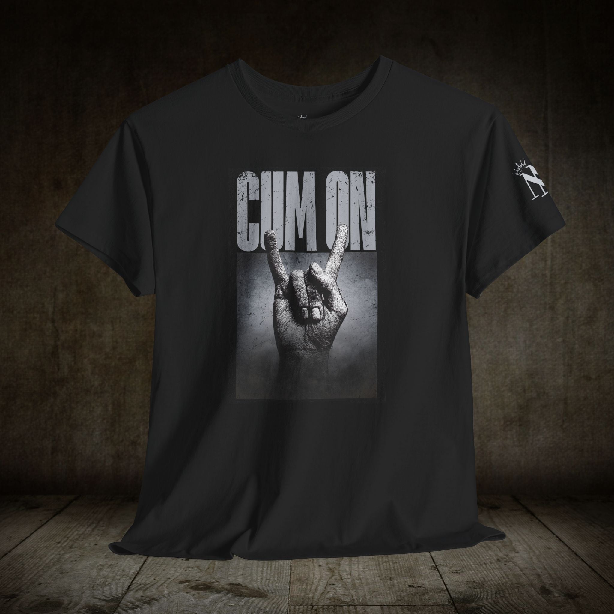 Cum On Horns | Mix & Match Cotton Unisex Fun-Flirty Lovers’ T-Shirts