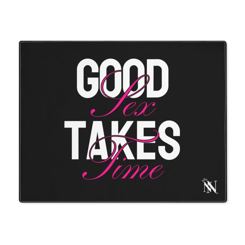 Good Sex Takes Time | Mix & Match Playful Fun-Flirty Lovers’ Toy Mats