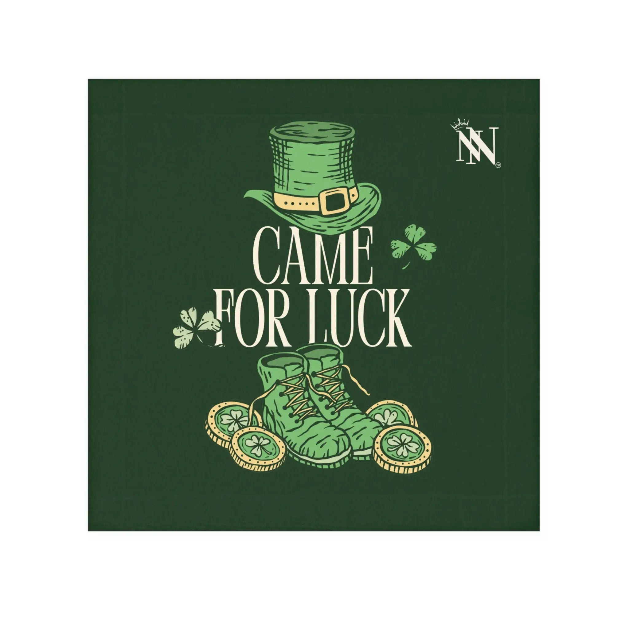 Came for Luck St. Patrick’s Day Cum Rag
