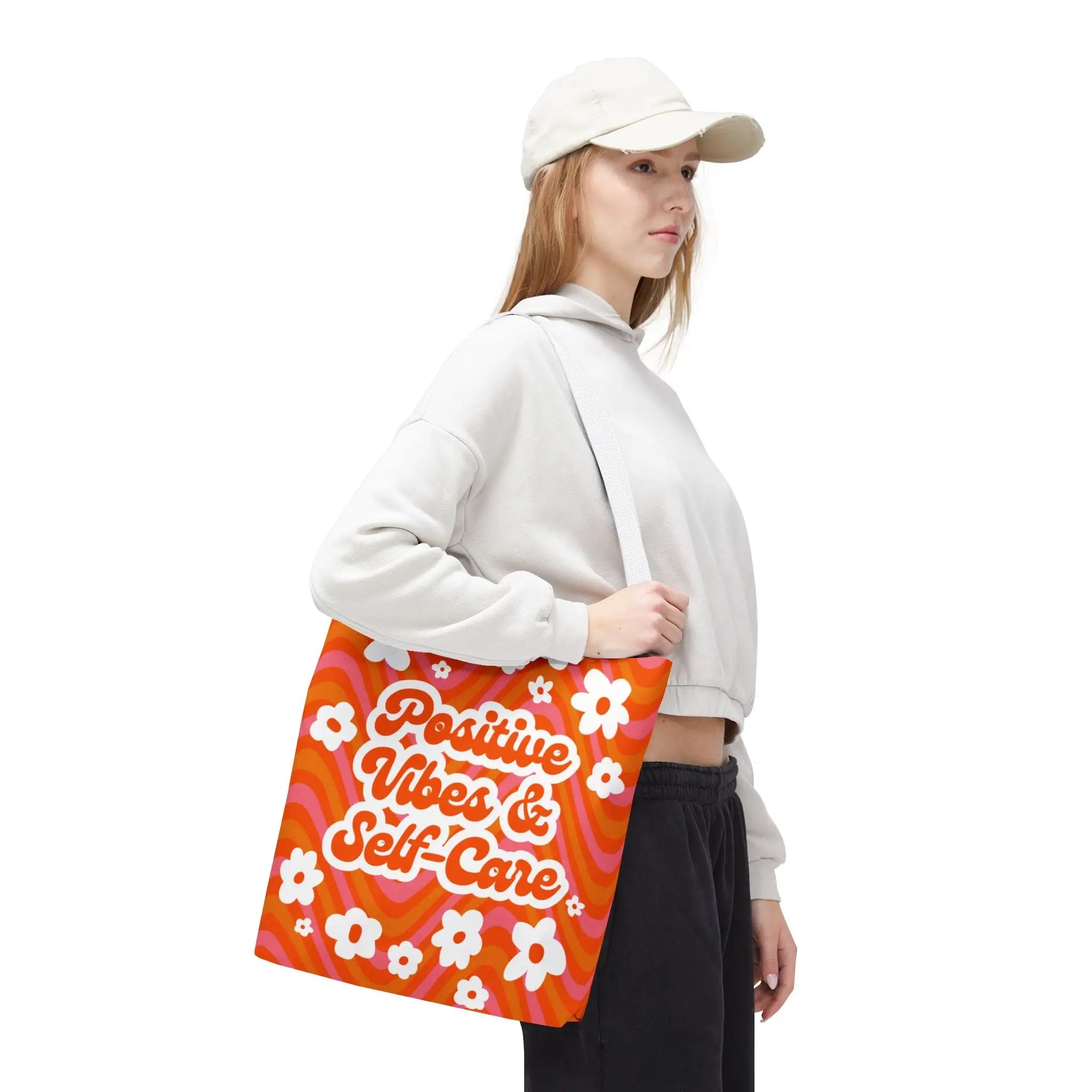 Positive Vibes & Self-Care Tote Bag
