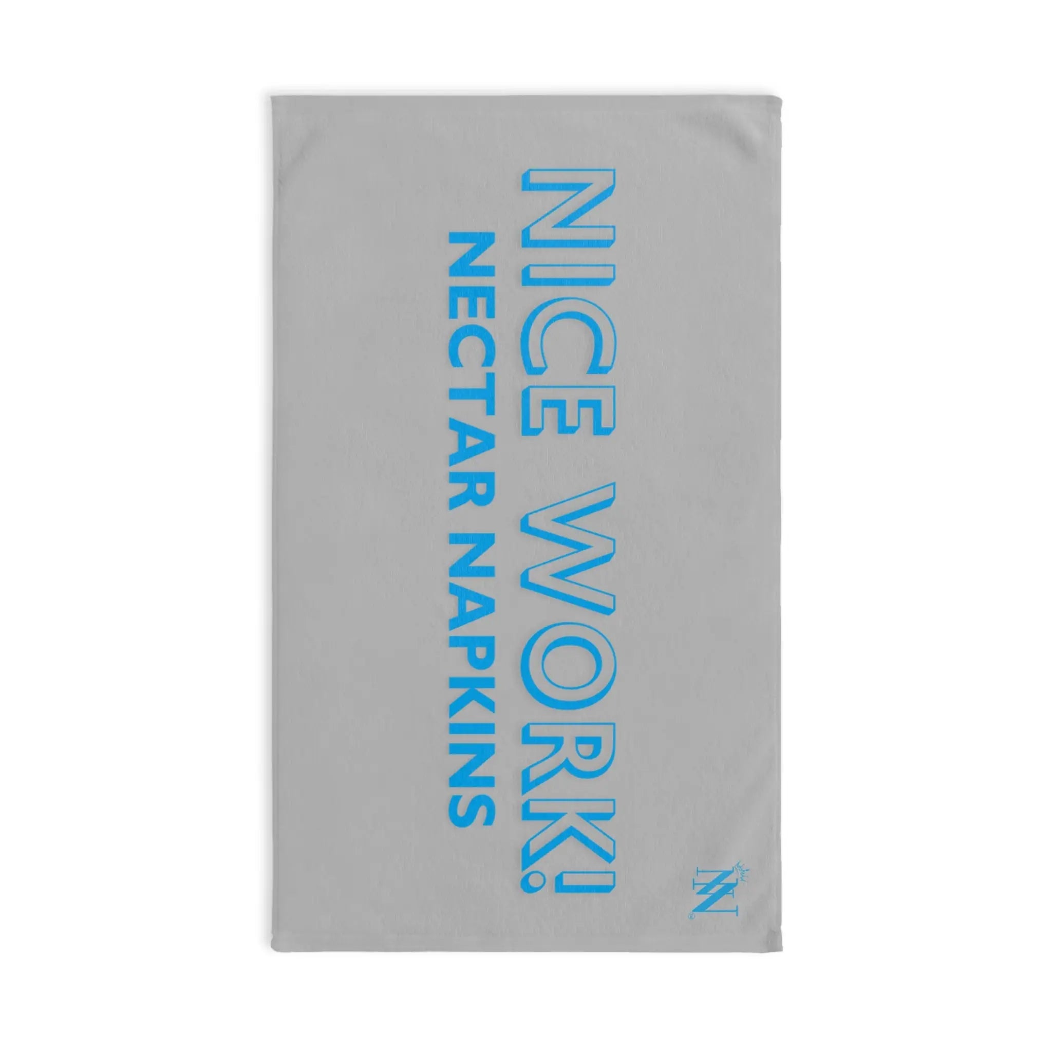 Nice Work Silver | Mix & Match Original Fun-Flirty Lovers’ Towels
