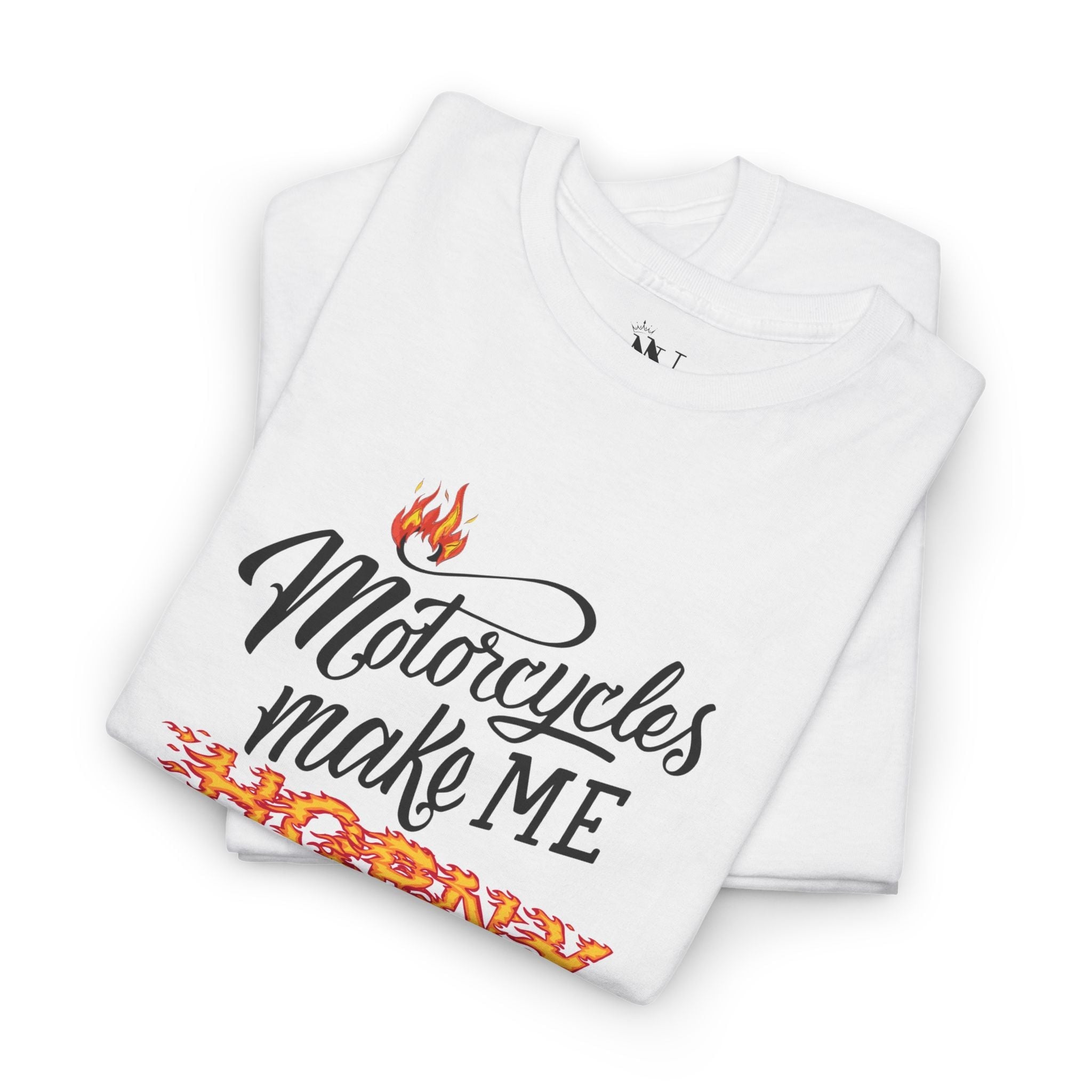 Motorcycles Make Me Horny | Mix & Match 100% Cotton Fun-Flirty Lovers’ Tees