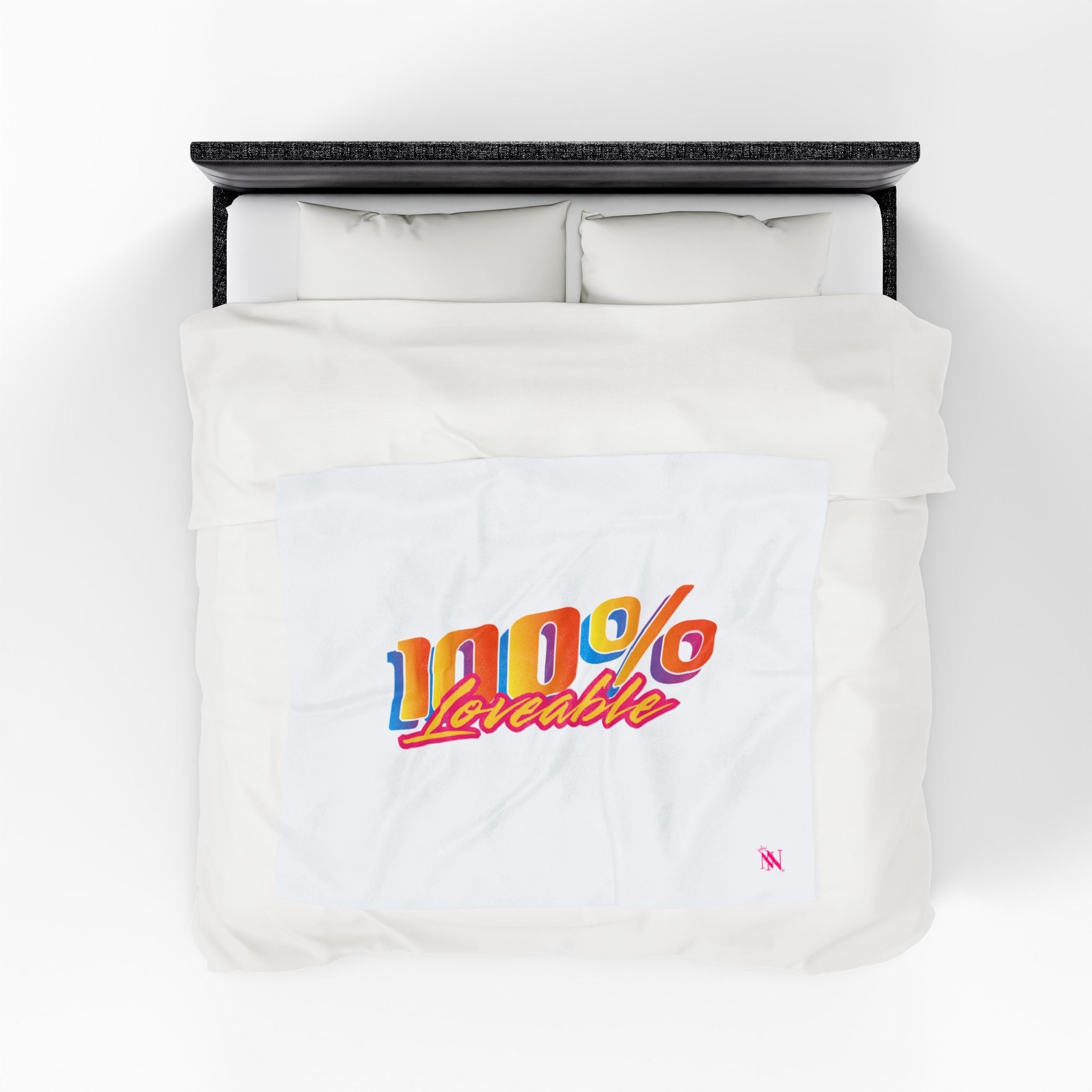 100% Loveable | Mix & Match Fun-Flirty Loversā Blankets