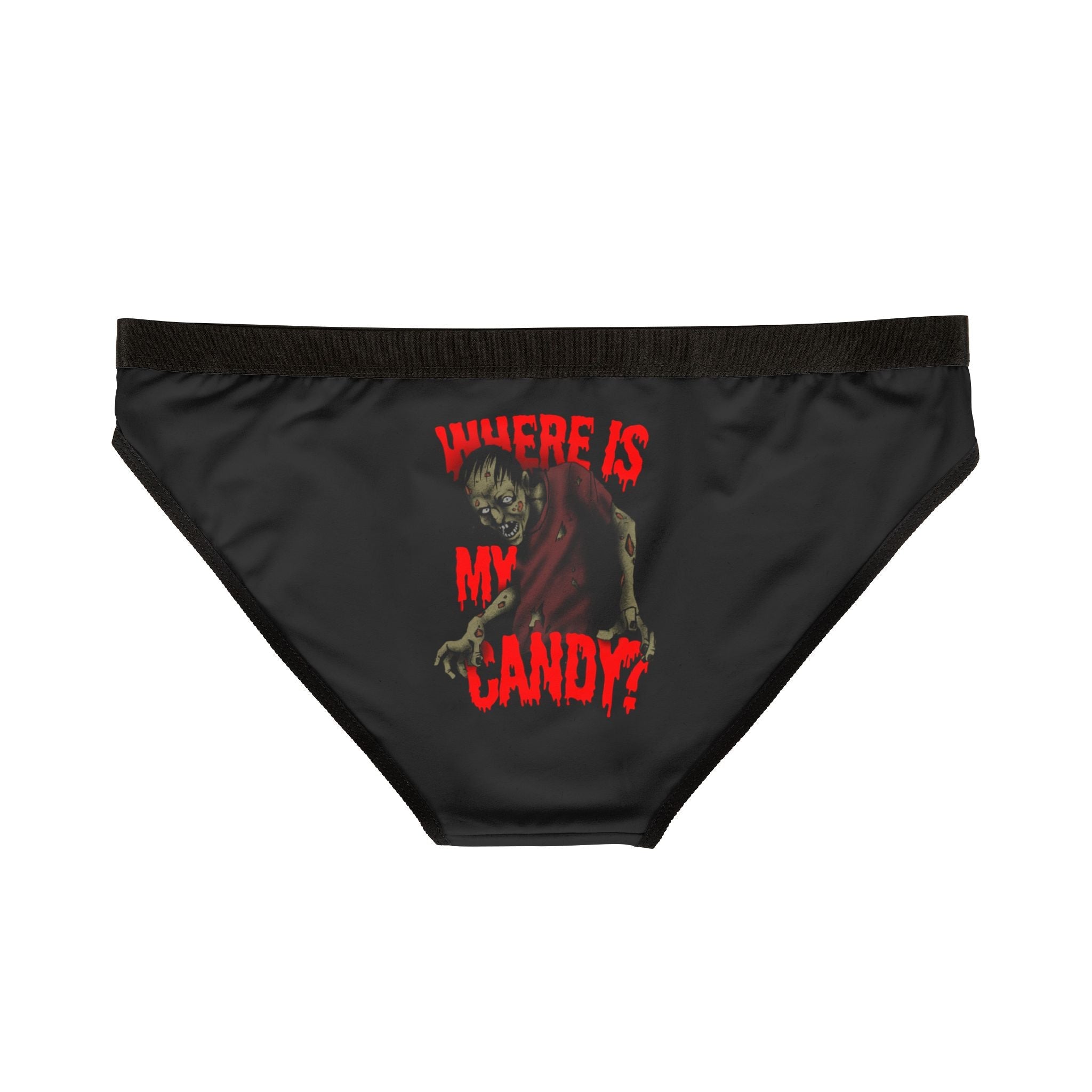 Where is My Candy? Zombie | Mix & Match Women’s Fun-Flirty Lovers’ Panties