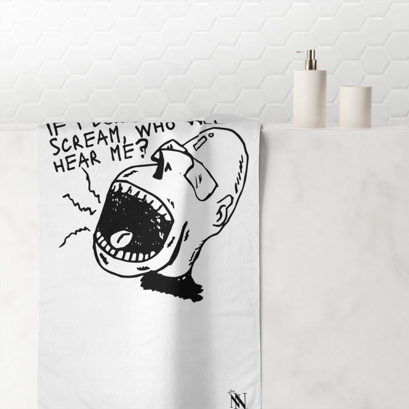 If I Don’t Scream | Mix & Match XL Fun-Flirty Lovers’ Towels