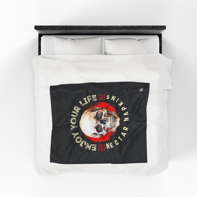 Enjoy Your Life | Mix & Match Soft Fun-Flirty Lovers’ Blankets