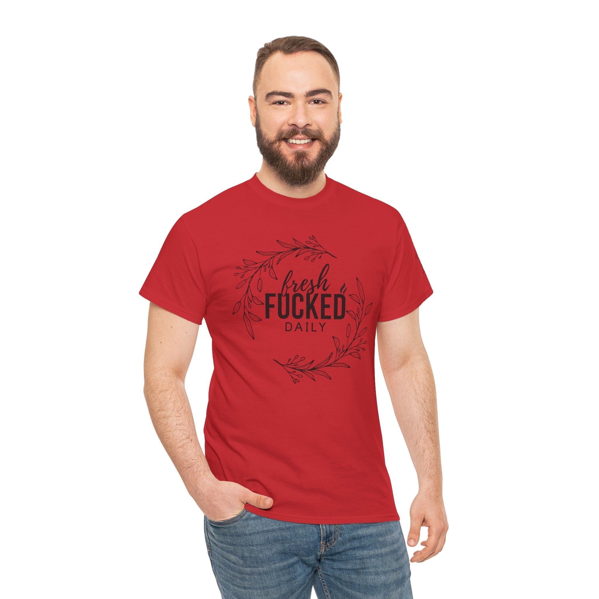 Fresh Fucked Daily | Mix & Match 100% Cotton Unisex Fun-Flirty Lovers’ Tees