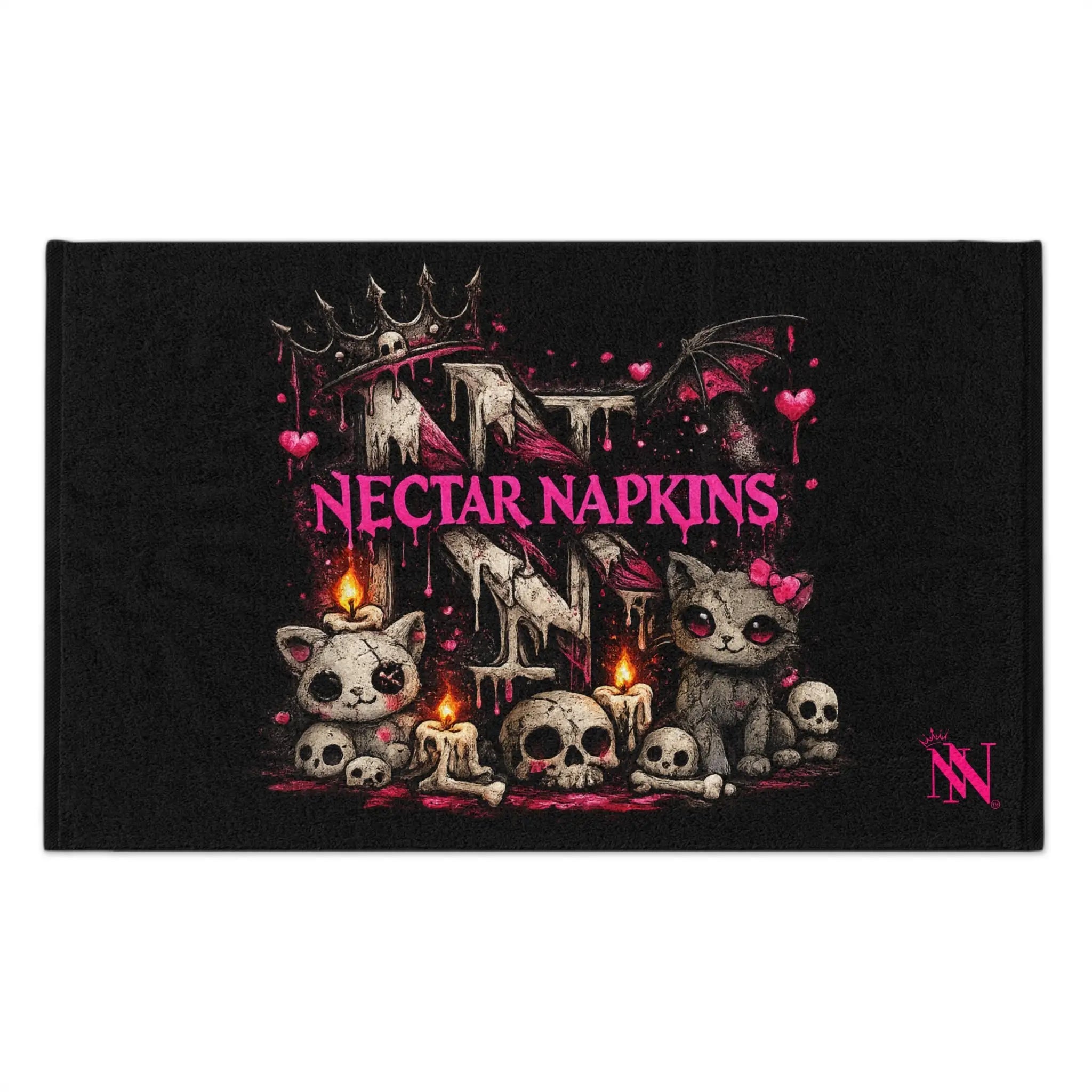Nectar Napkins Gothic Kitty Sex Towel