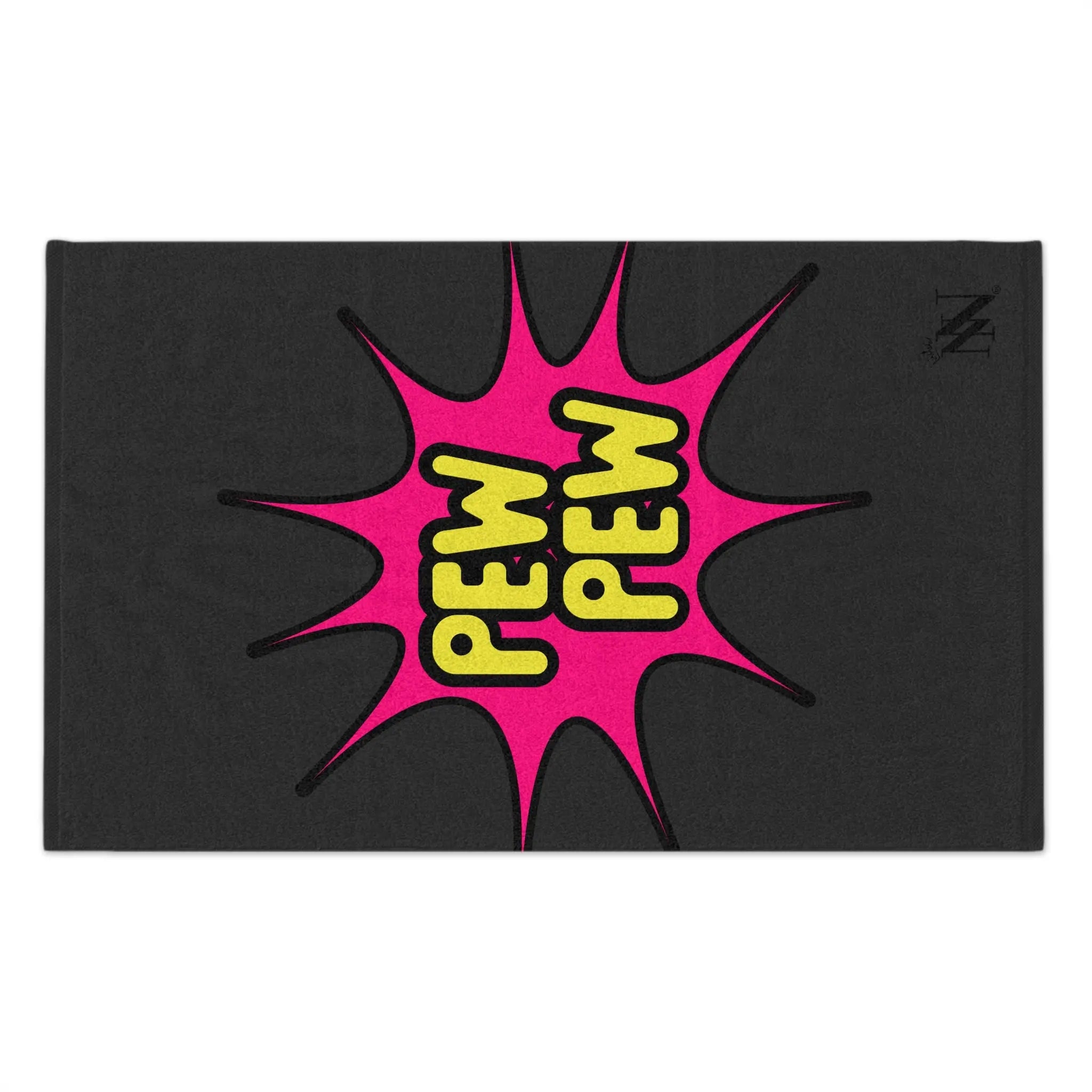 Pew Pew Dark Grey | Mix & Match Soft Fun-Flirty Lovers’ Towels