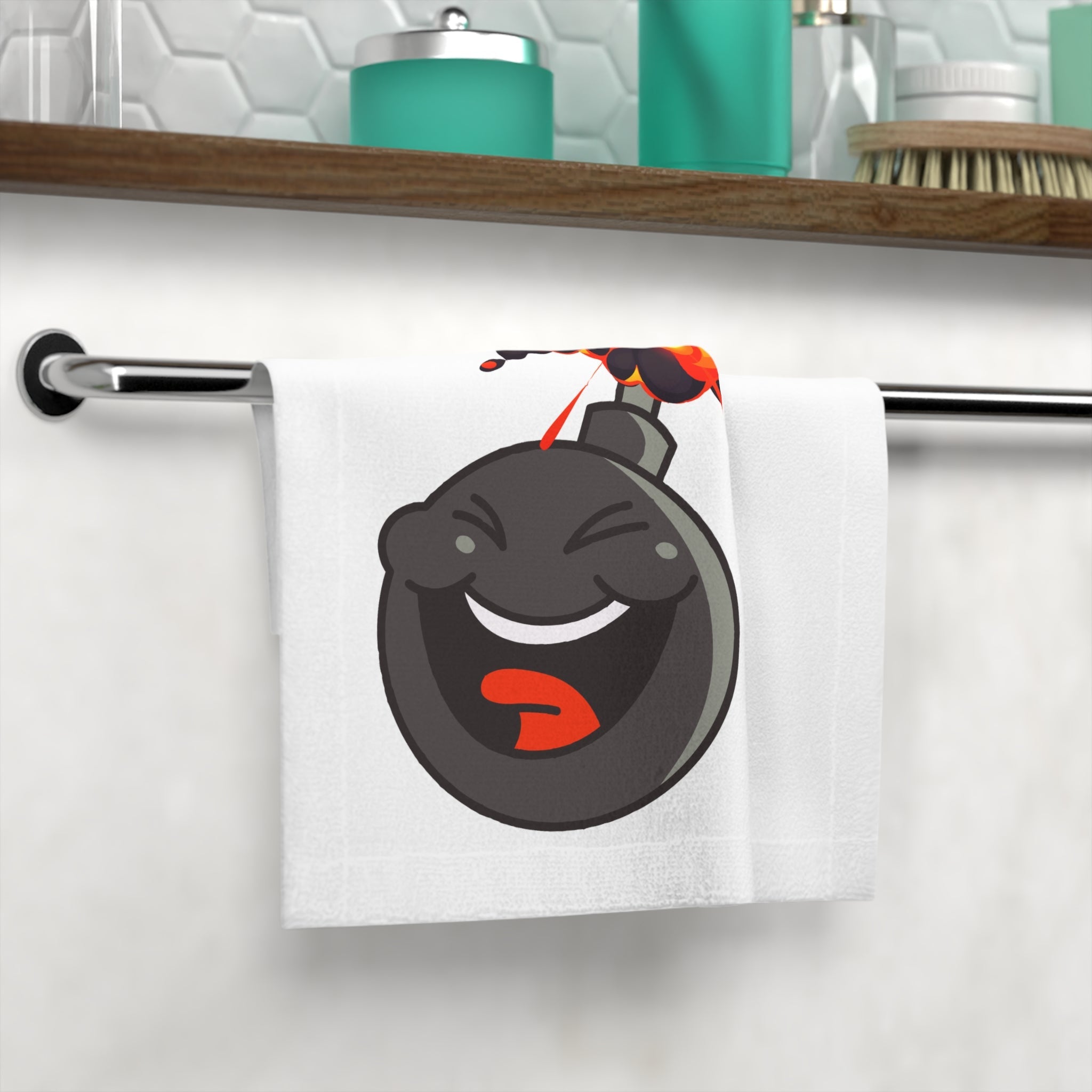 Going to Explode Pop Emoji | Mix & Match Lils’ Fun-Flirty Lovers’ Towels