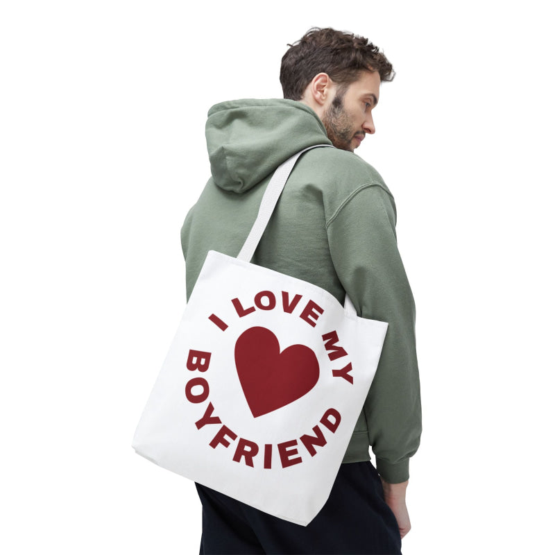 I Love My Boyfriend Heart | Mix & Match Fun-Flirty Lovers’ Totes