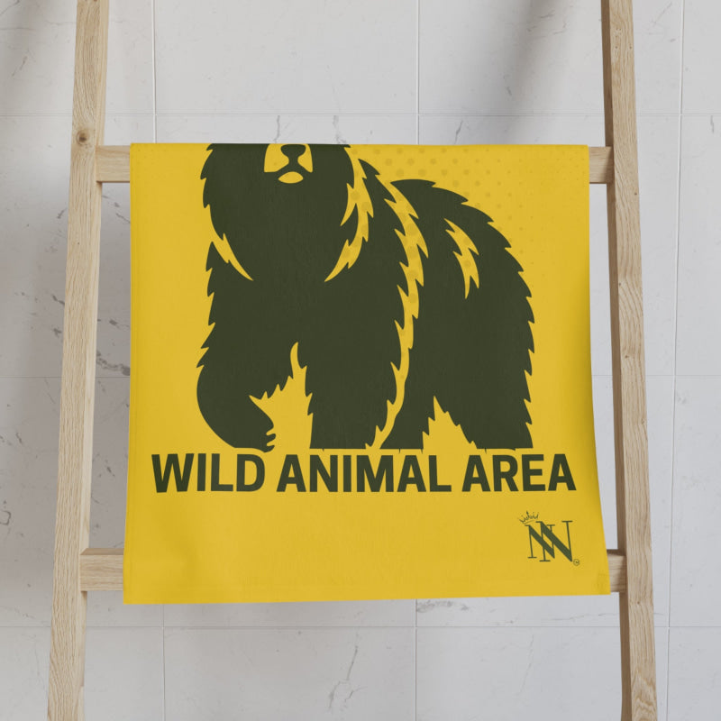 Danger Wild Animal Area | Mix & Match Classic Fun-Flirty Lovers’ Towels