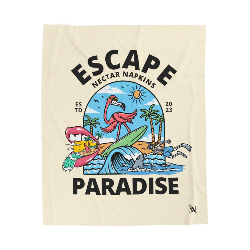 Escape Paradise | Mix & Match Soft Fun-Flirty Lovers’ Blankets