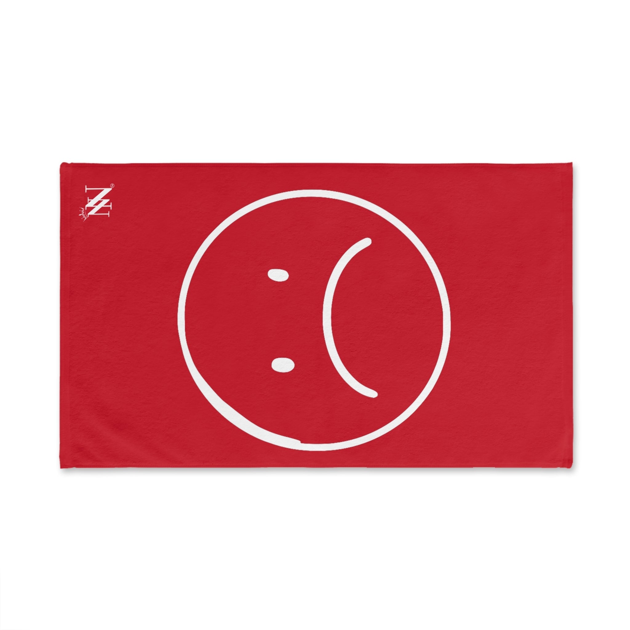 Sad Emoji Red Cum Towel