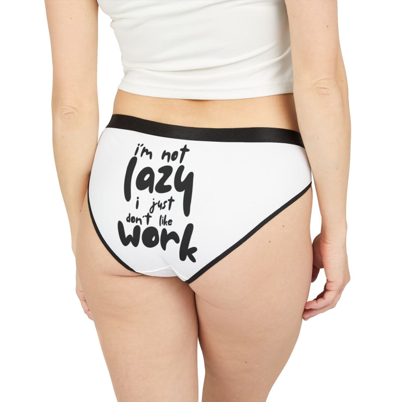 I’m Not Lazy | Mix & Match Women’s Fun-Flirty Lovers’ Panties