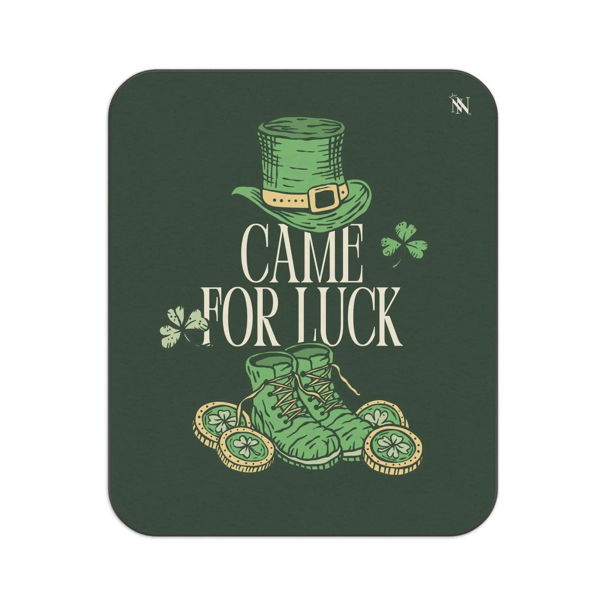 Came for Luck St. Patrick’s Day Storage Friendly Water-Resistant Sex Blanket