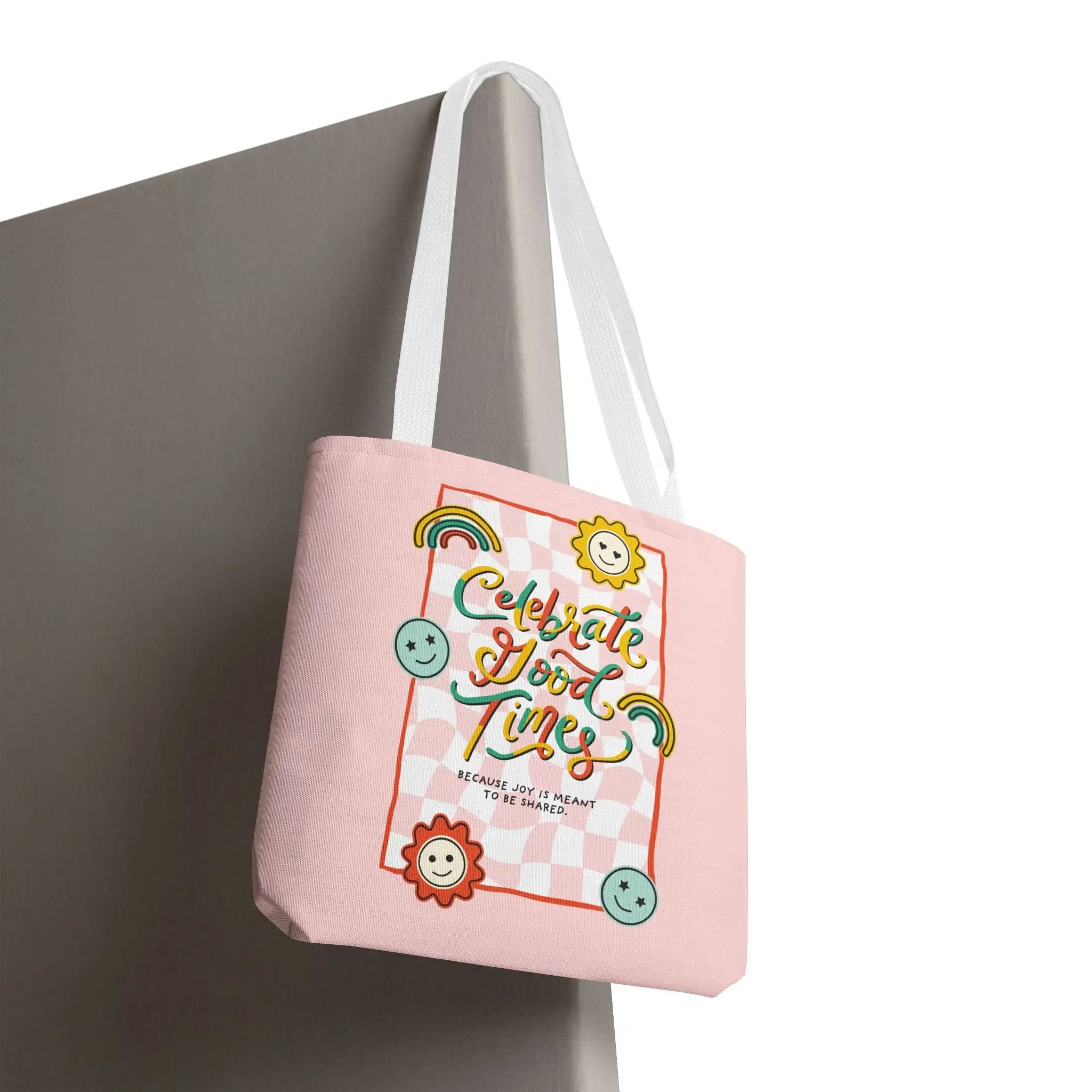 Celebrate Good Times Retro Tote Bag