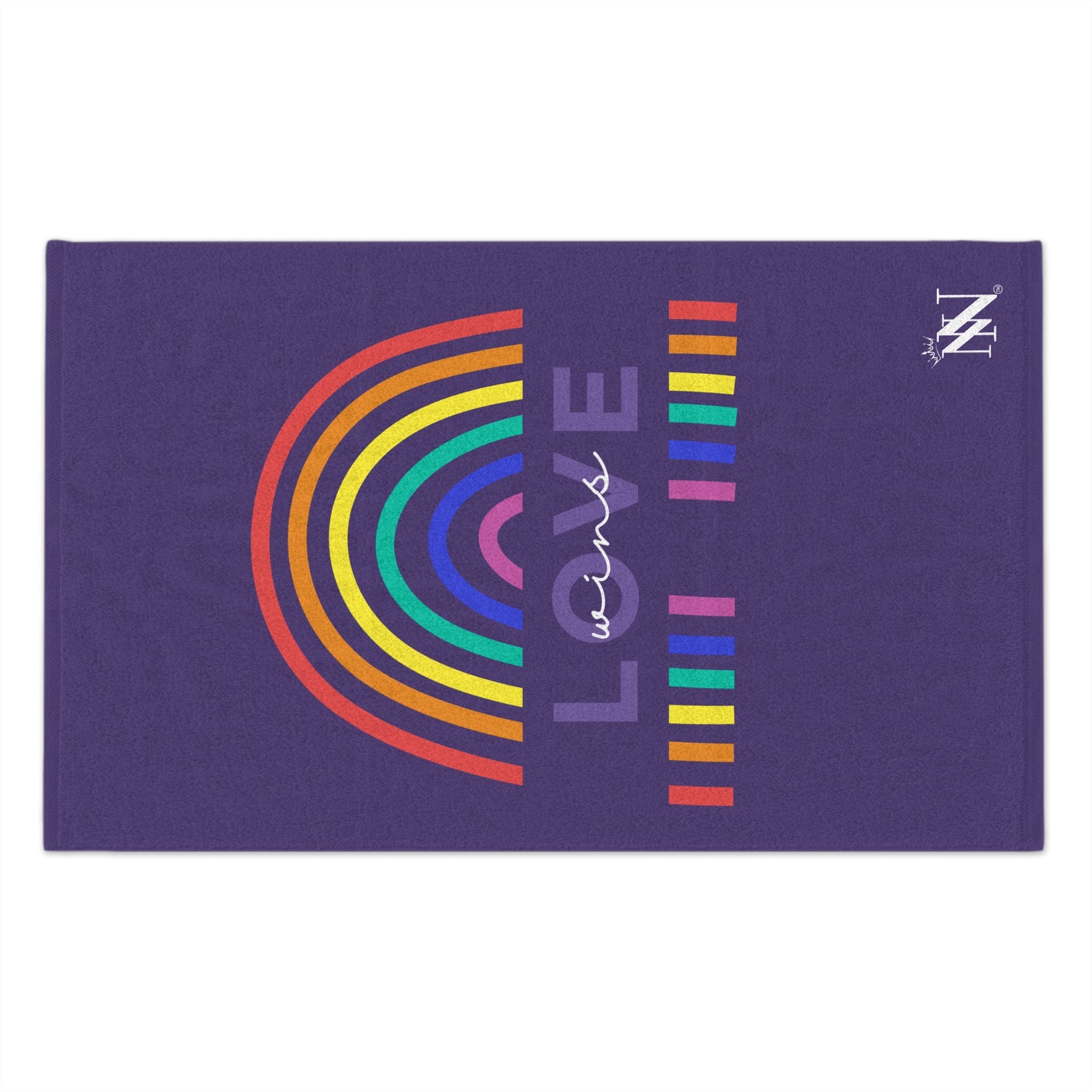Love Wins Rainbow | Mix & Match Soft Fun-Flirty Lovers’ Towels
