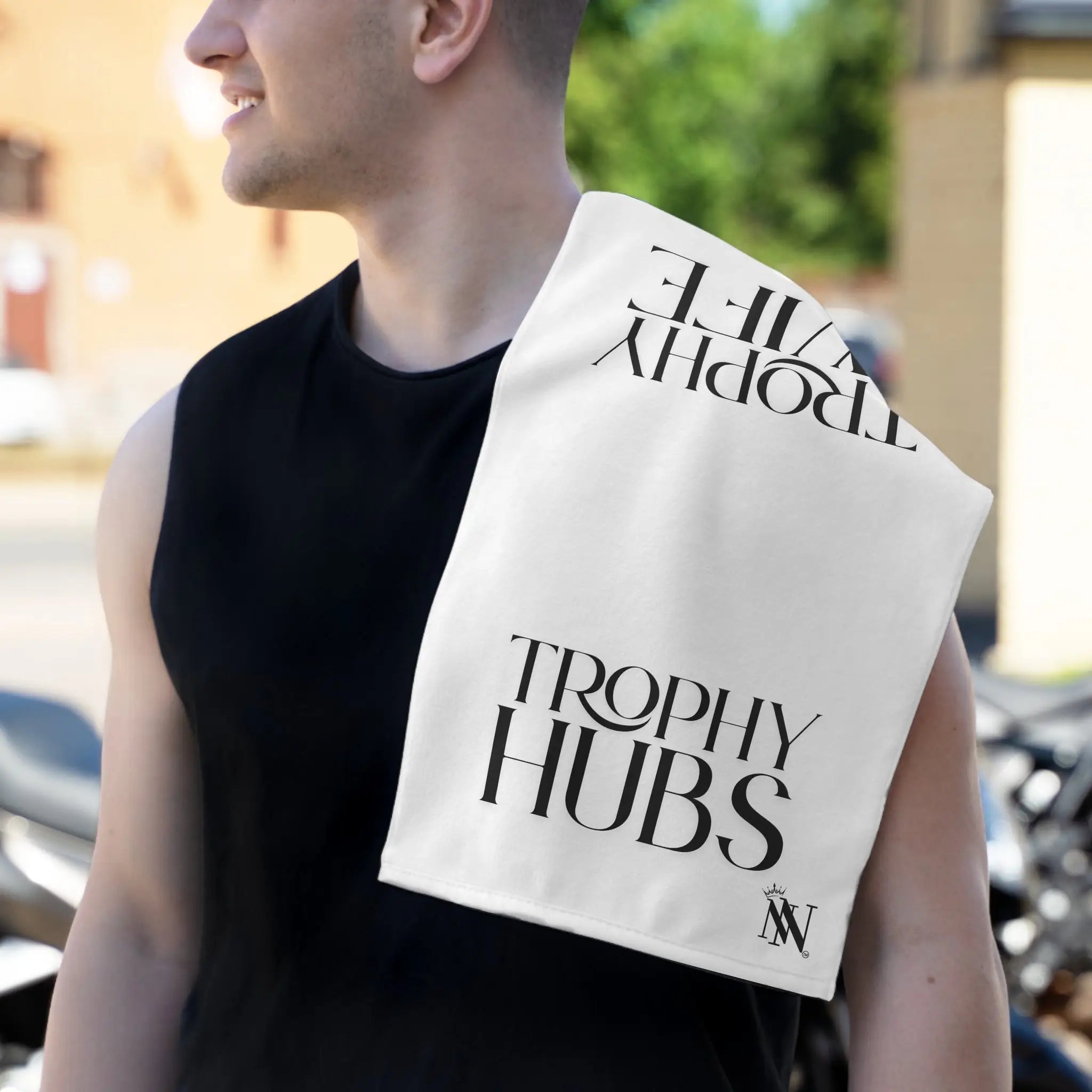 Trophy Wife Hubs Shareable | Mix & Match Soft Fun-Flirty Lovers’ Towels
