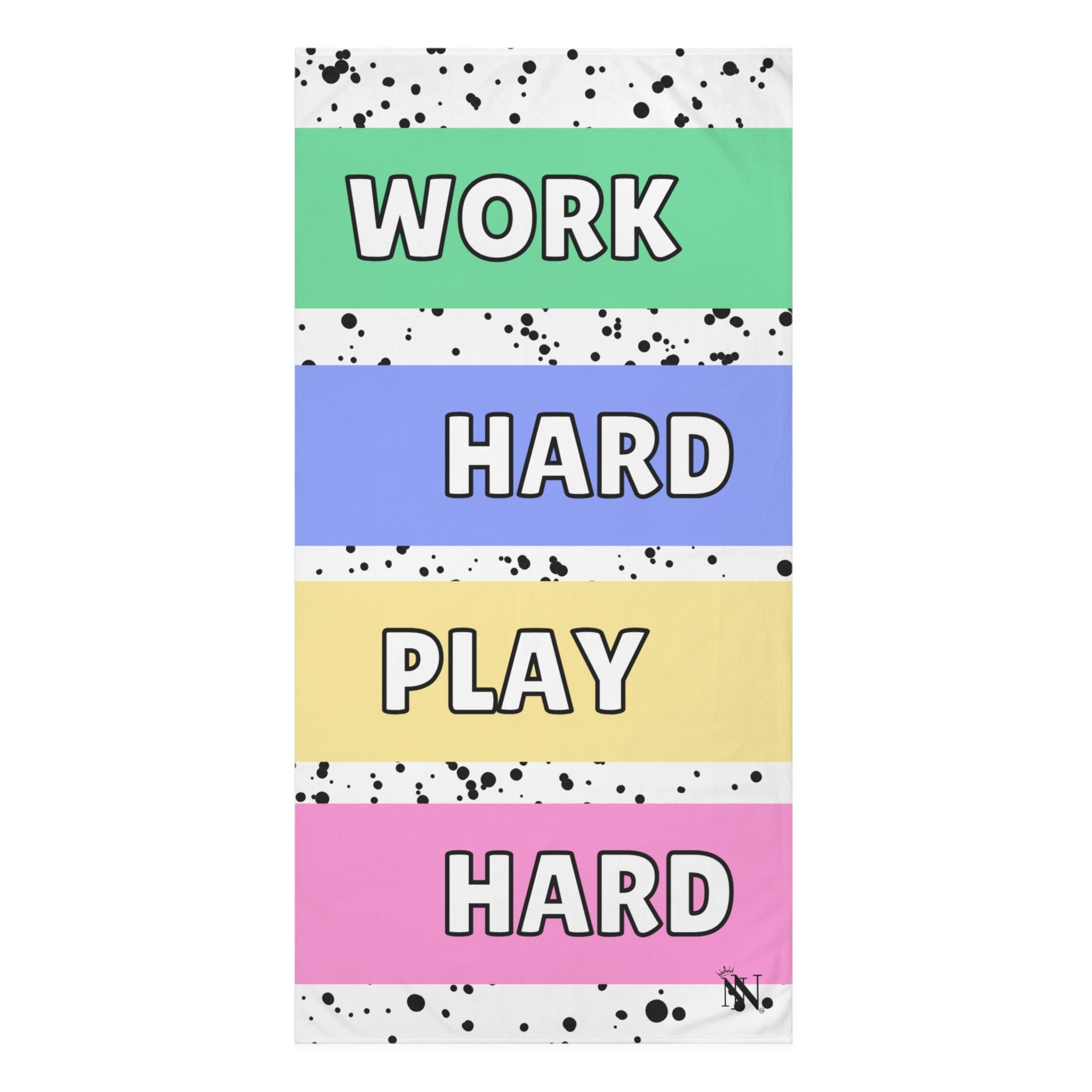 Work Hard Play Hard | Mix & Match XL Fun-Flirty Lovers’ Towels