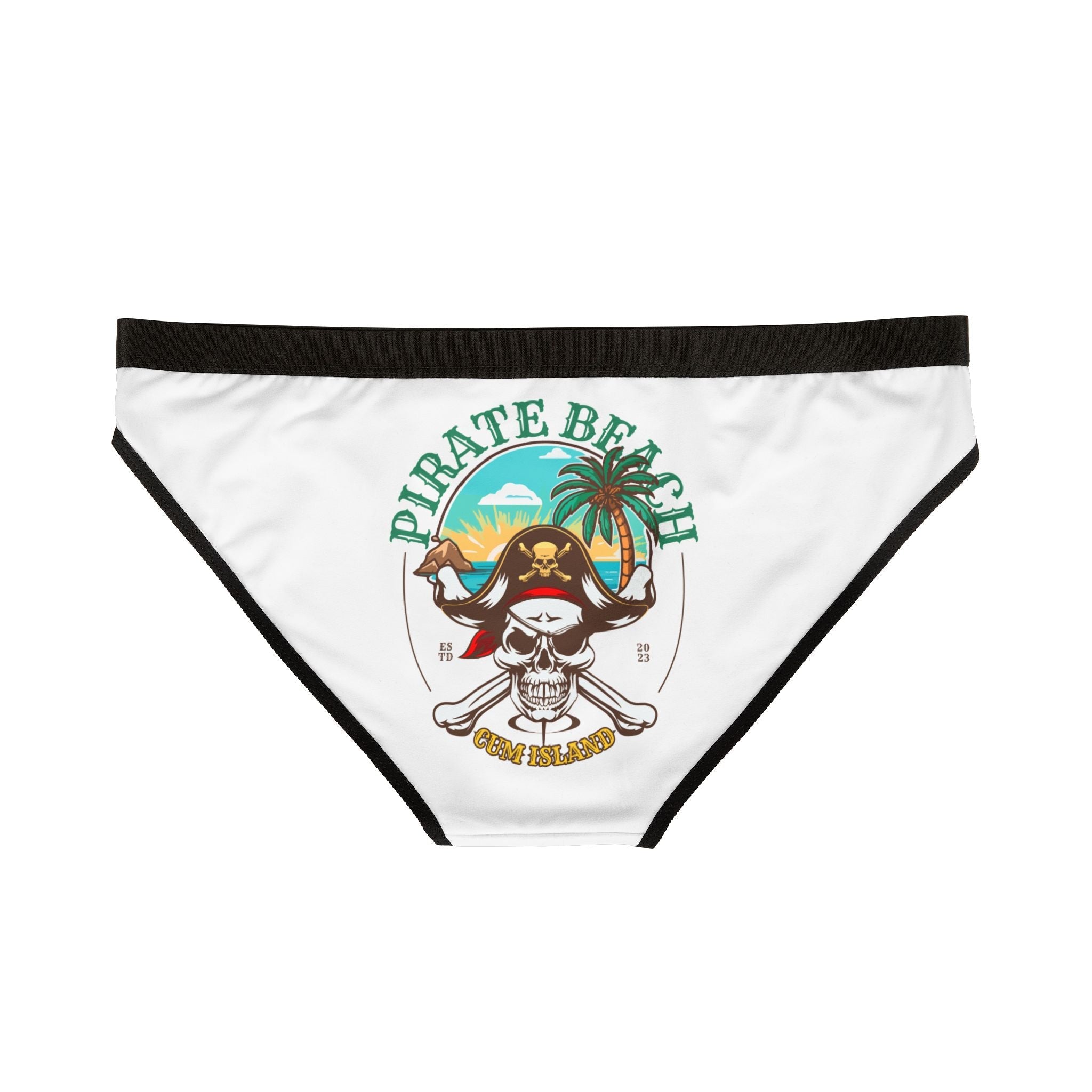 Cum Island Pirate Beach Romantic Sex Gifts Women’s Panties
