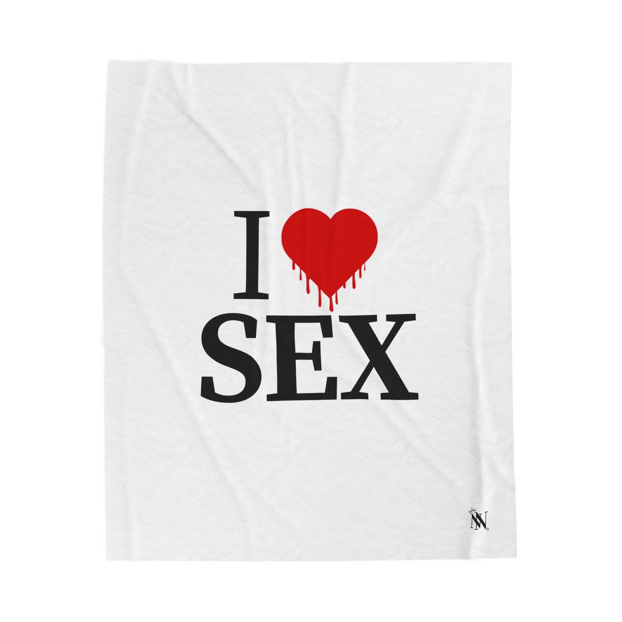 I Love Dripping Sex | Mix & Match Velveteen Fun-Flirty Lovers’ Blankets