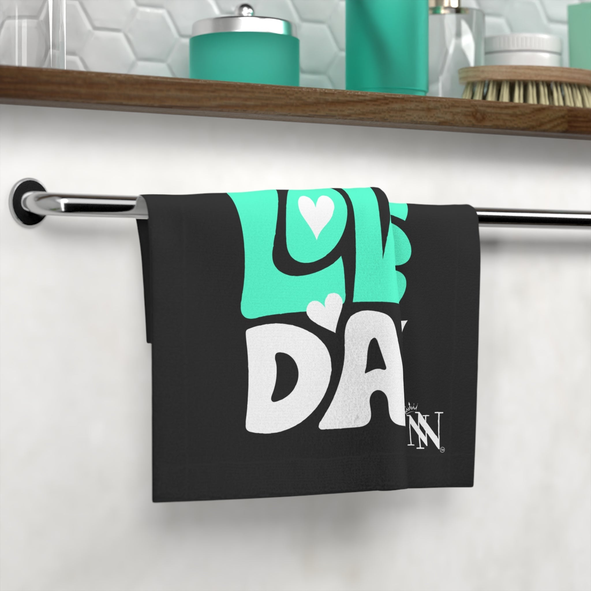 Happy Love Day Hearts | Mix & Match Lils’ Fun-Flirty Lovers’ Towels