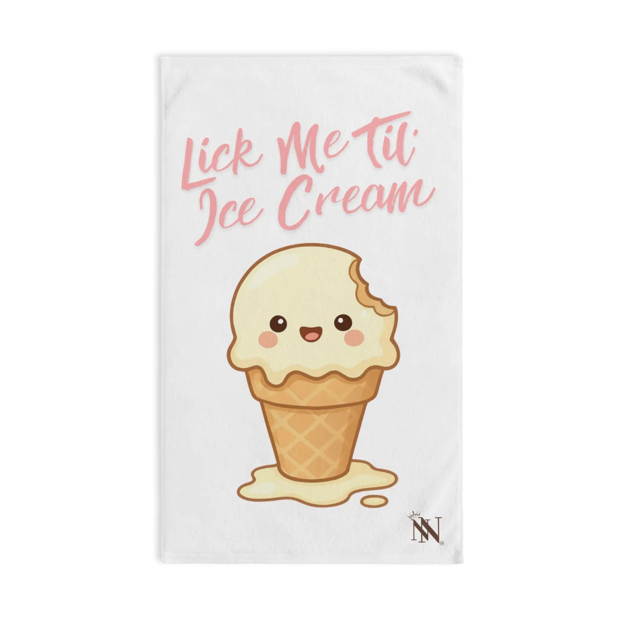 Lick Me Til’ Ice Cream Cum Towel