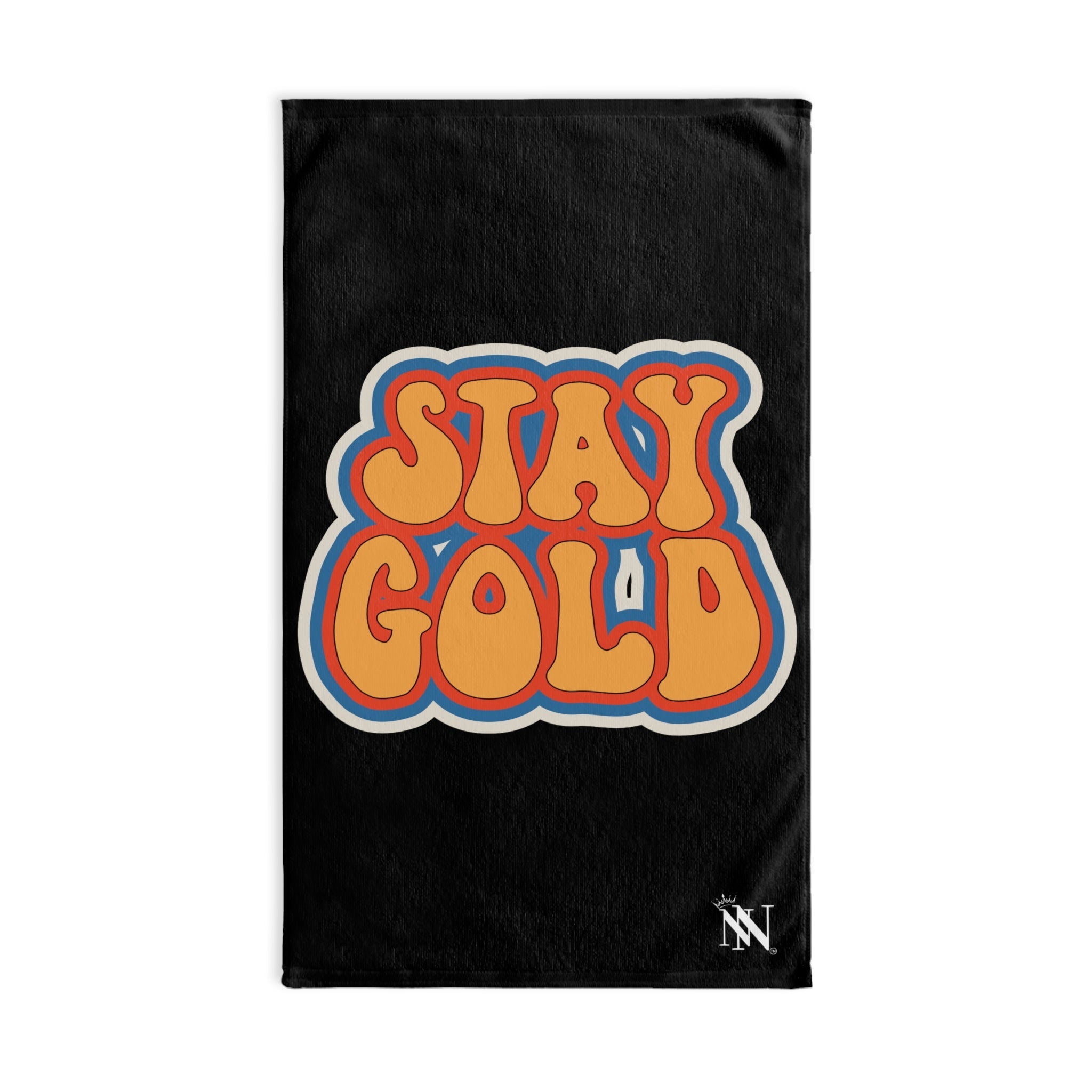 Stay Gold Retro Sticker Cum Towel