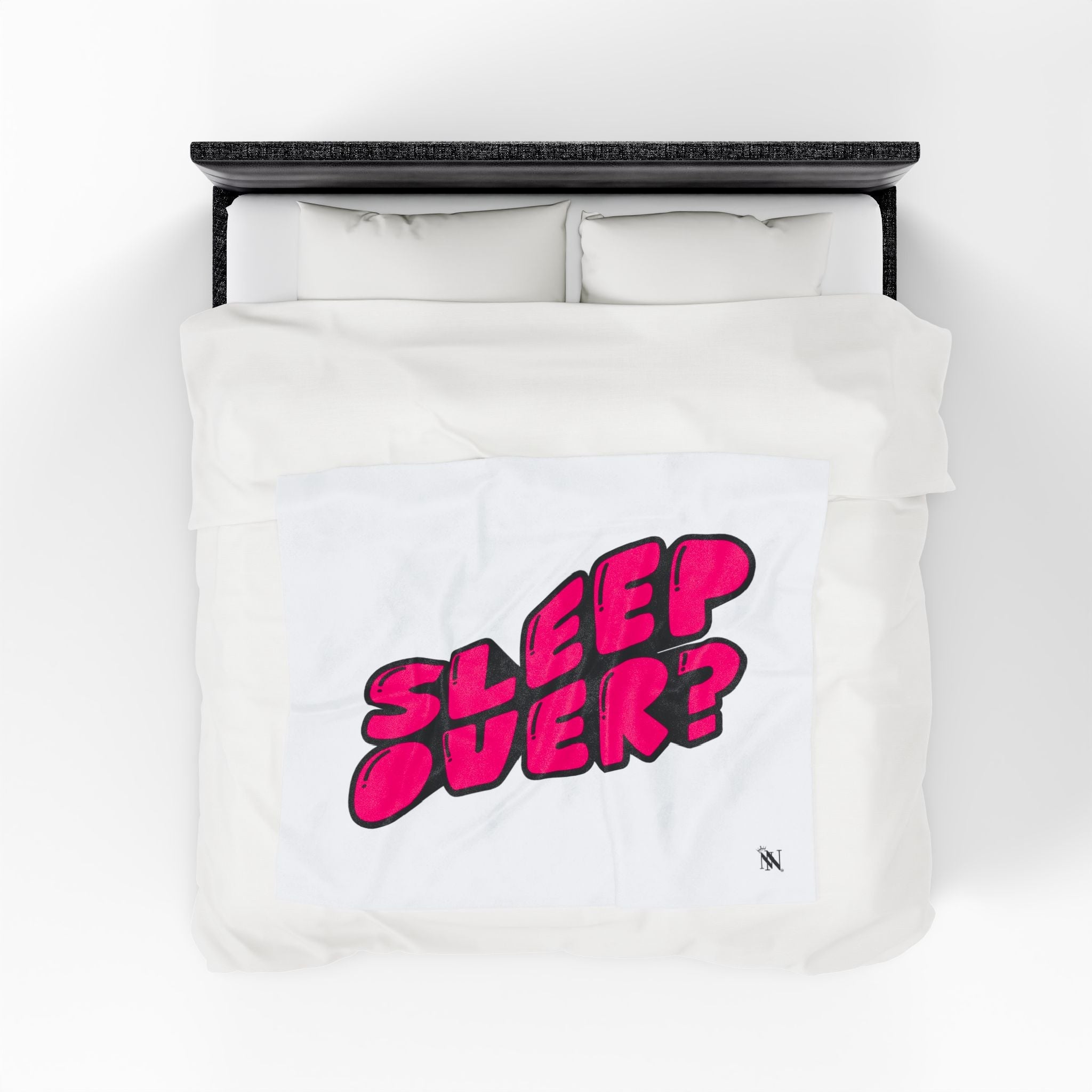 Sleep Over? | Mix & Match Velveteen Fun-Flirty Lovers’ Blankets