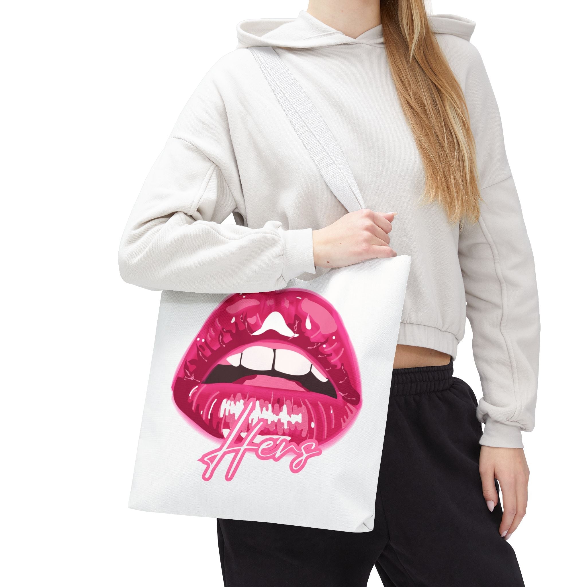 Hers Mouth Open Tote Bag